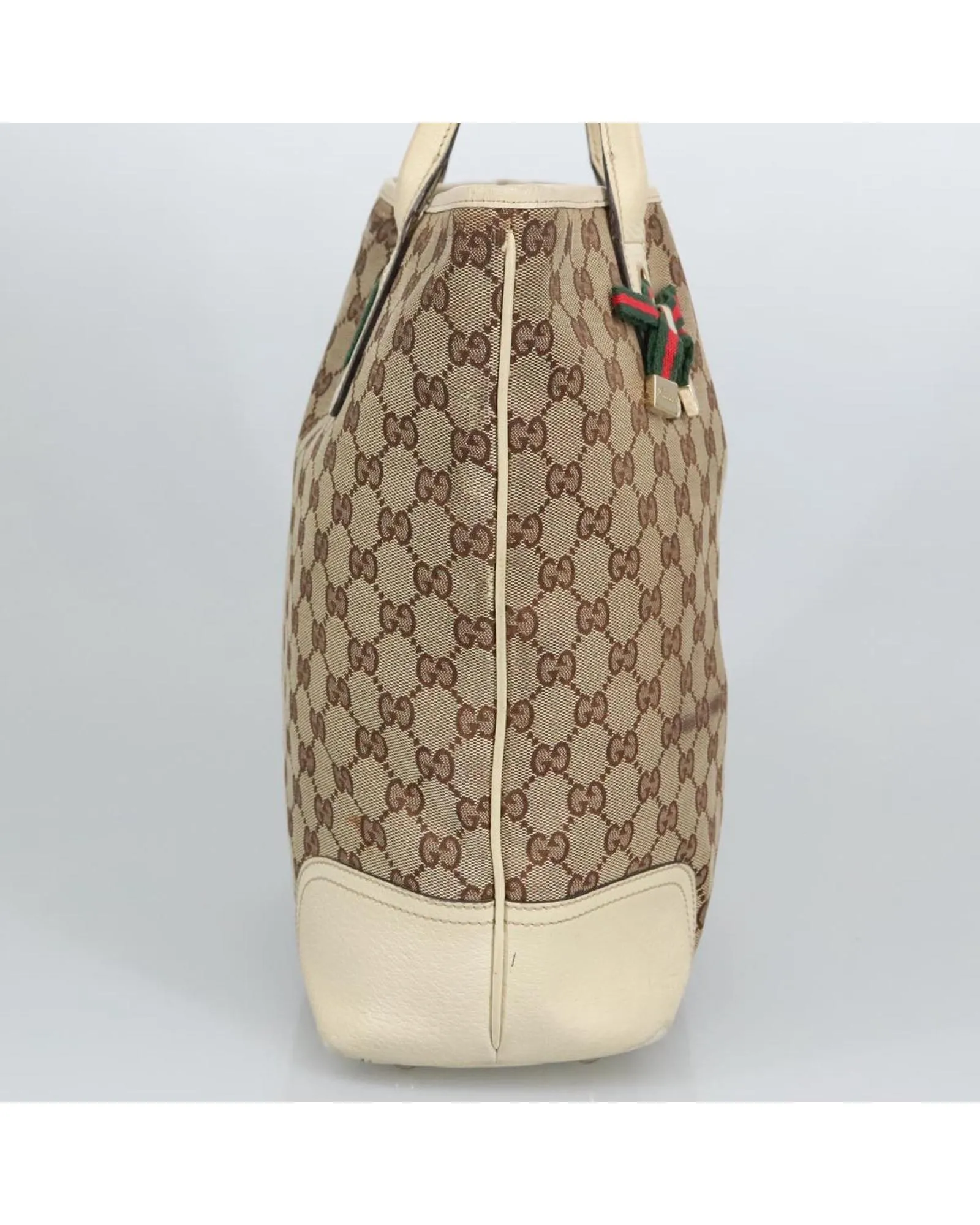 PrelovedGG Monogram Tote Bag- Beige 3 PrelovedGG Monogram Tote Bag- Beige