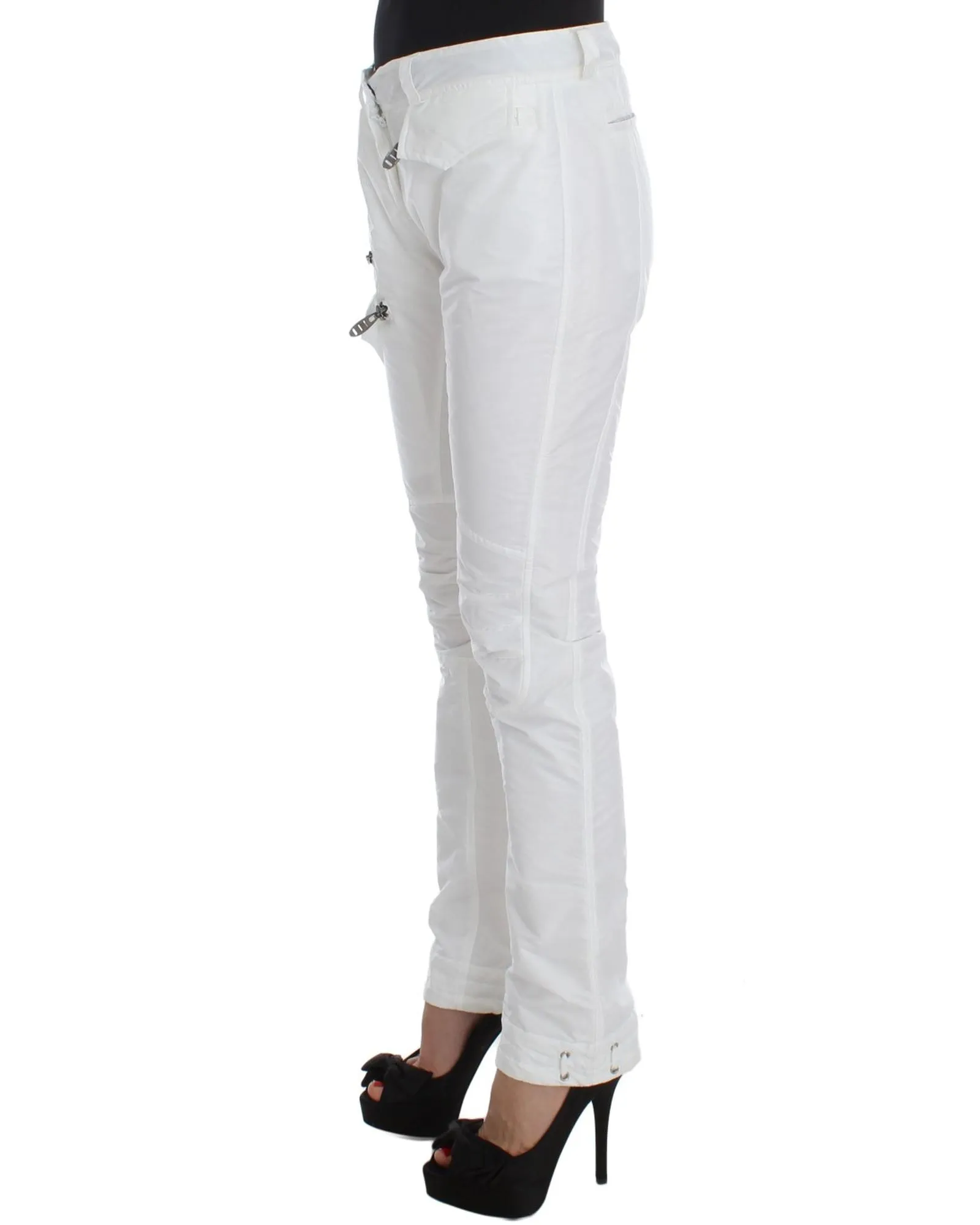Casual Pants Designer Style- White Jeans 2 Casual Pants Designer Style- White Jeans