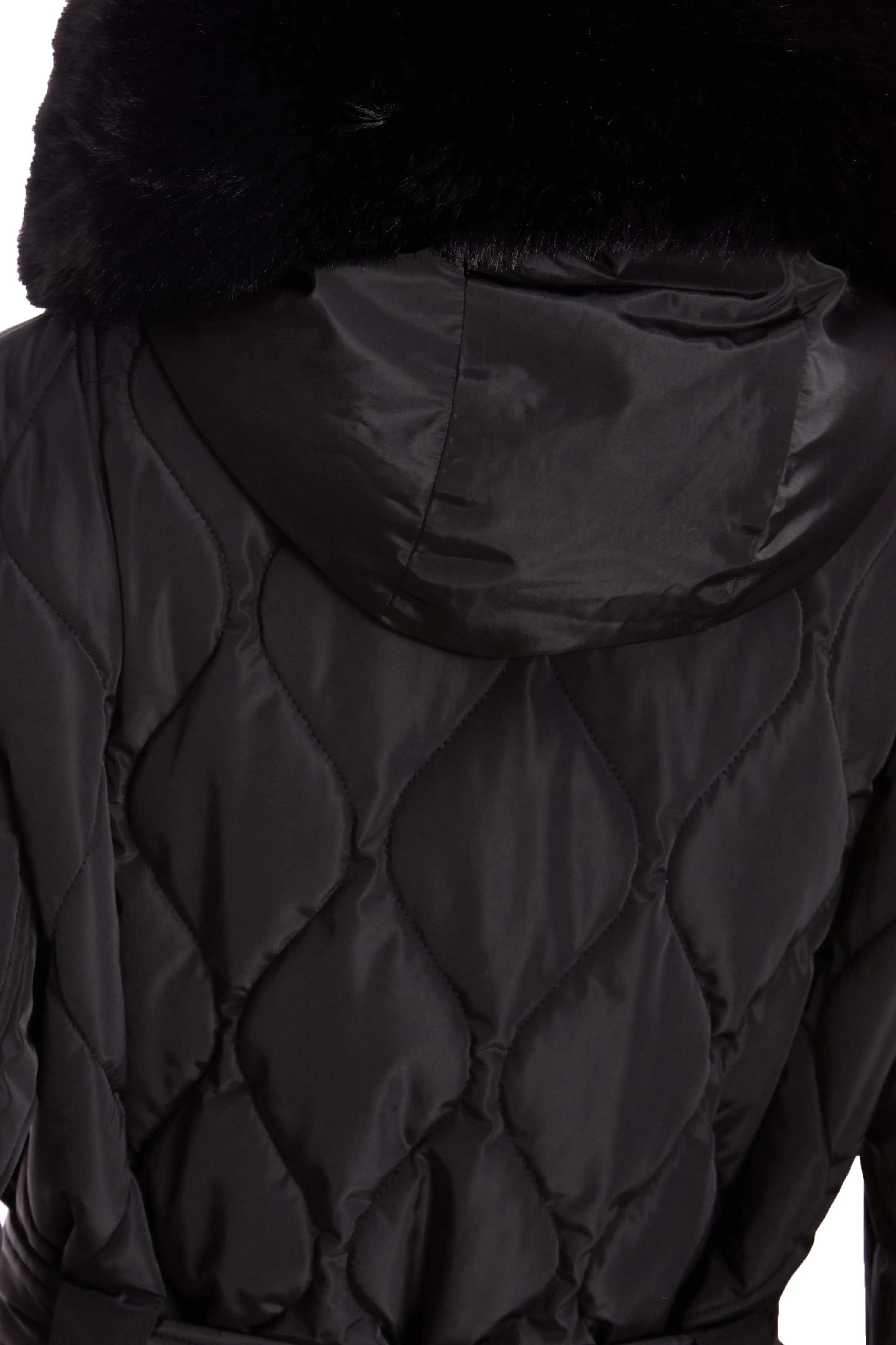 Black Faux Fur Trim Jacket 6 Black Faux Fur Trim Jacket