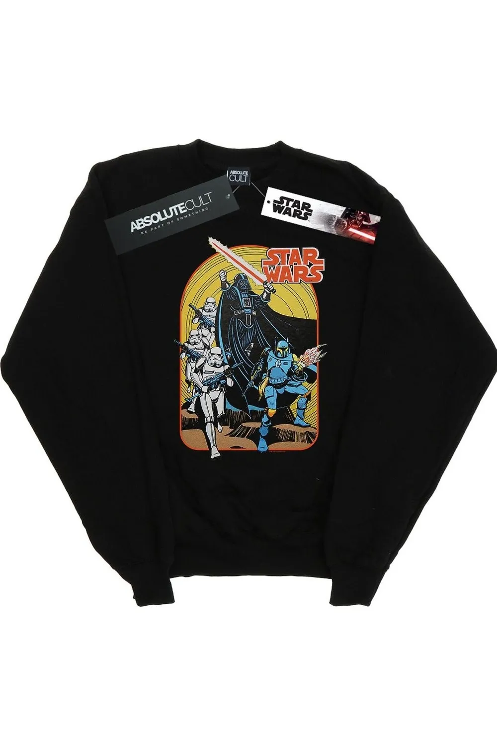Vintage Comic Scene Sweatshirt 2 Vintage Comic Scene Sweatshirt