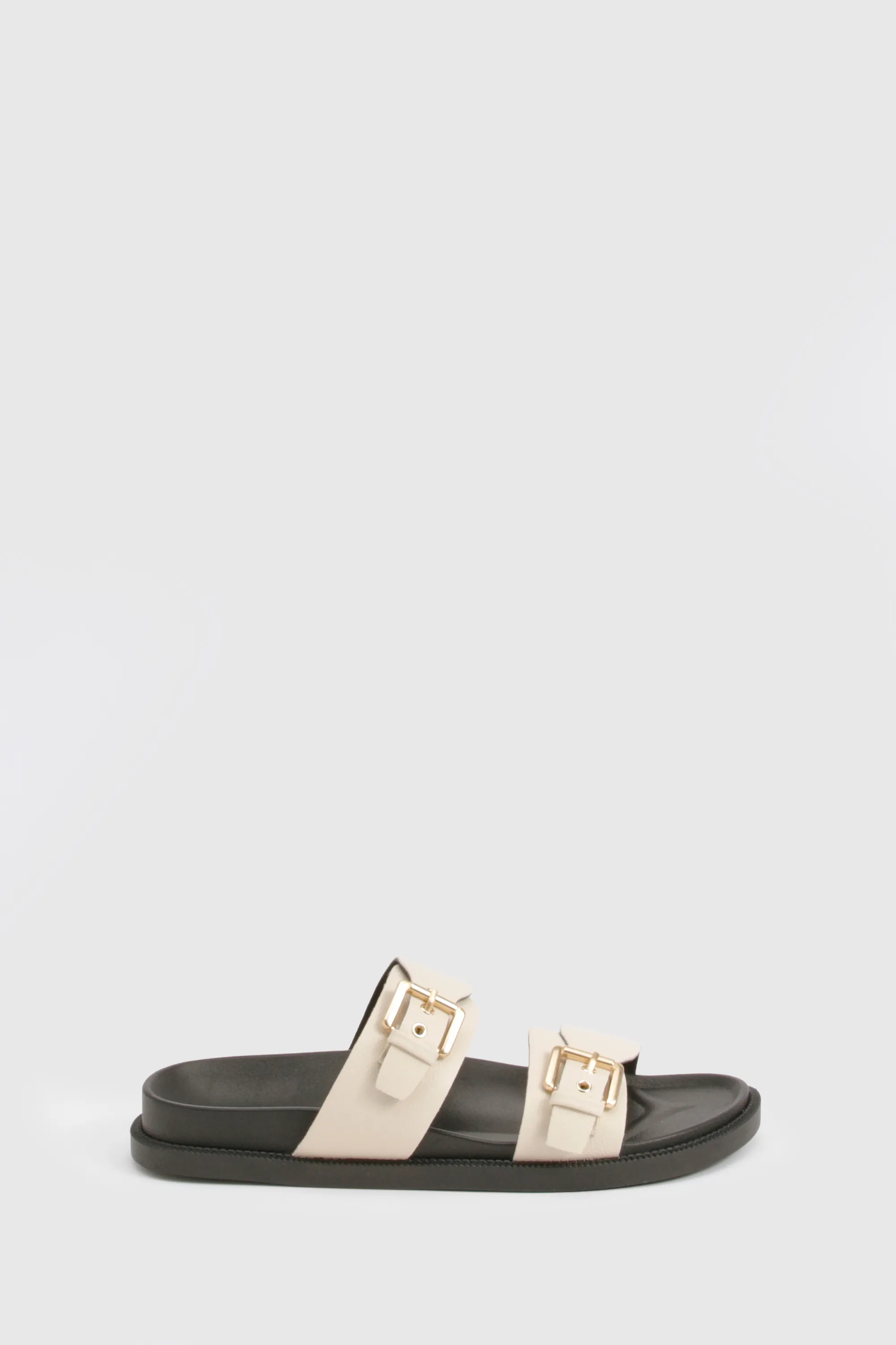 Double Buckle Strap Detail Sliders 3 Double Buckle Strap Detail Sliders