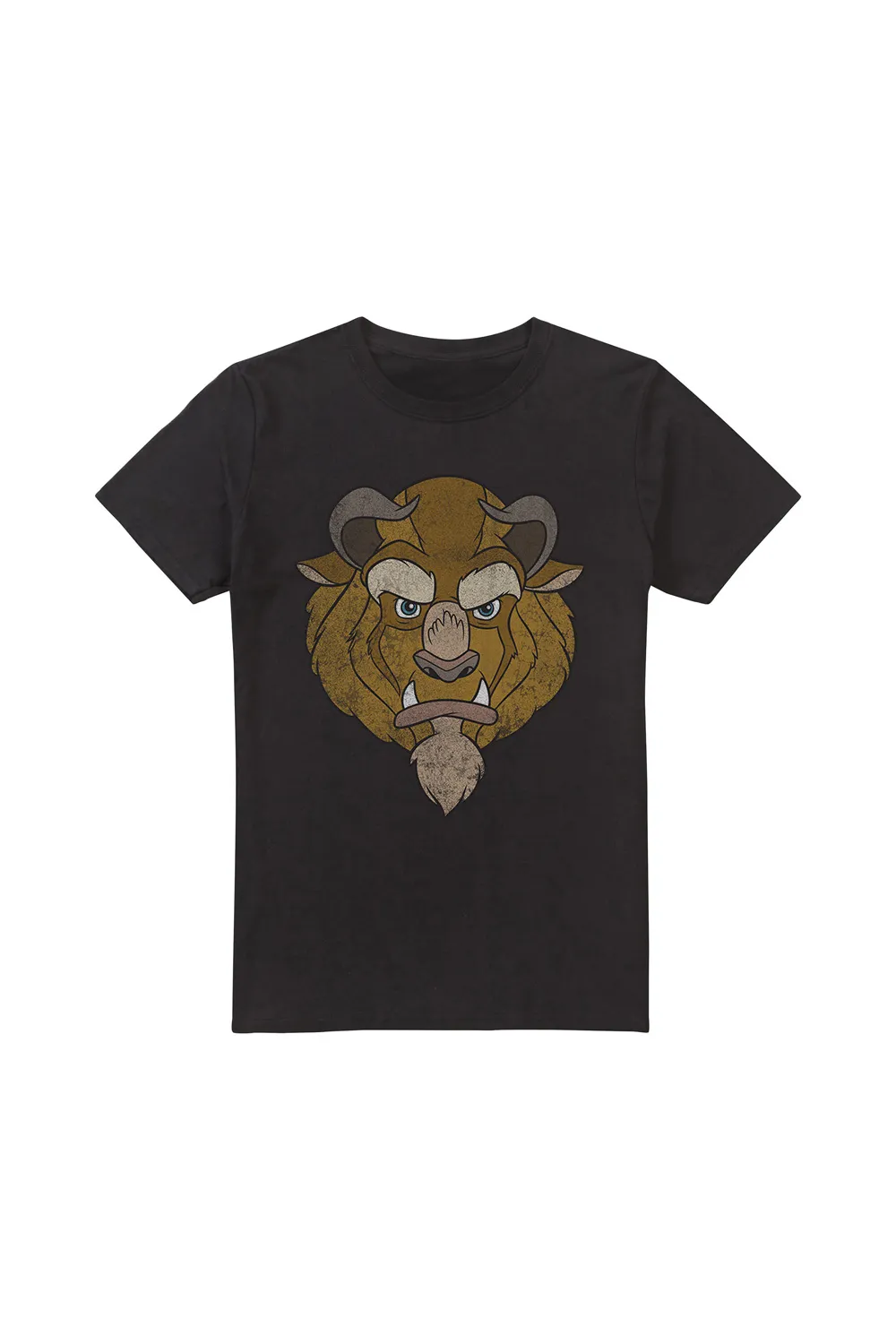 Beauty And The Beast HeadT-Shirt Black 4 Beauty And The Beast HeadT-Shirt Black
