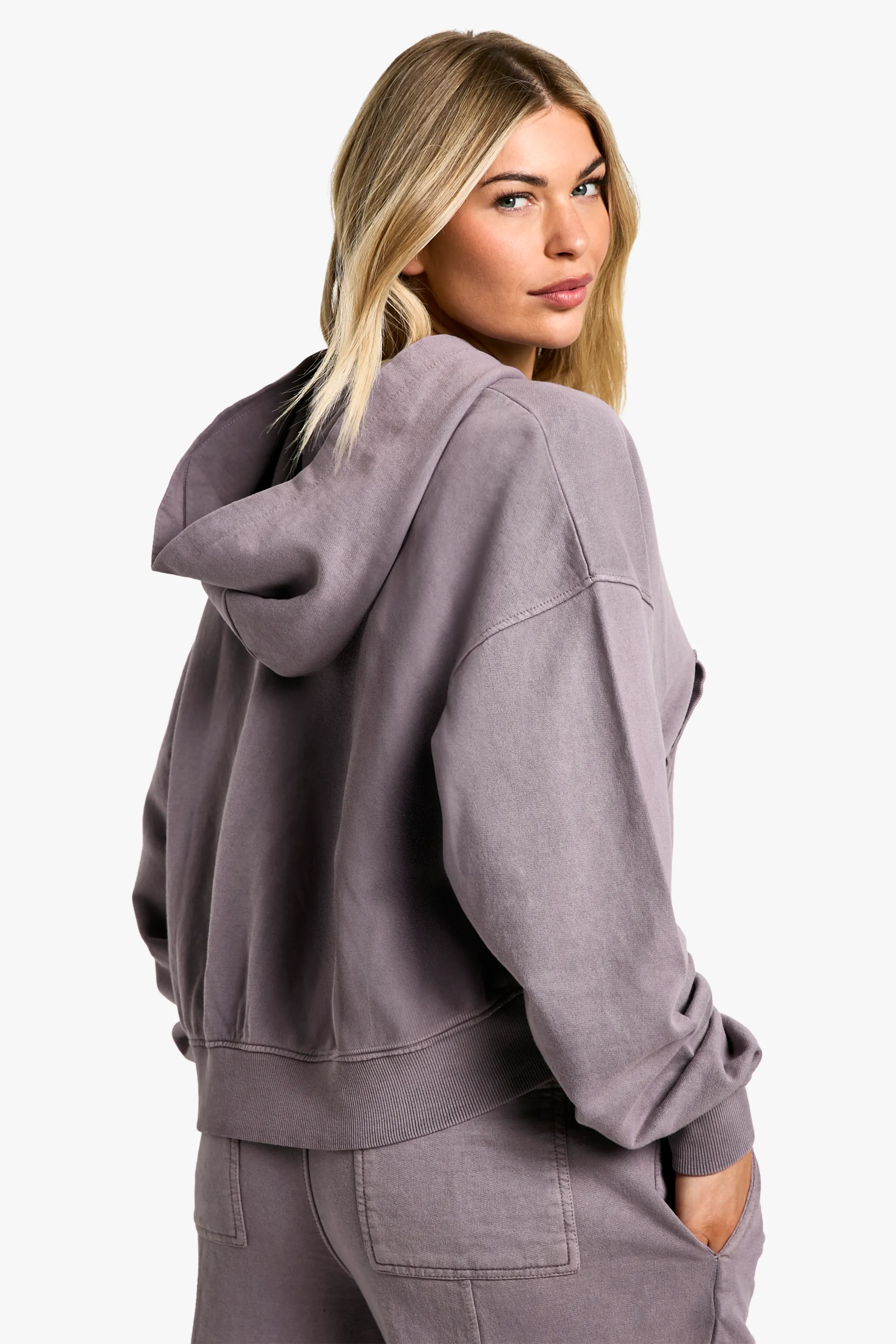 Premium Heavyweight Overdyed Zip Through Hoodie 2 Premium Heavyweight Overdyed Zip Through Hoodie
