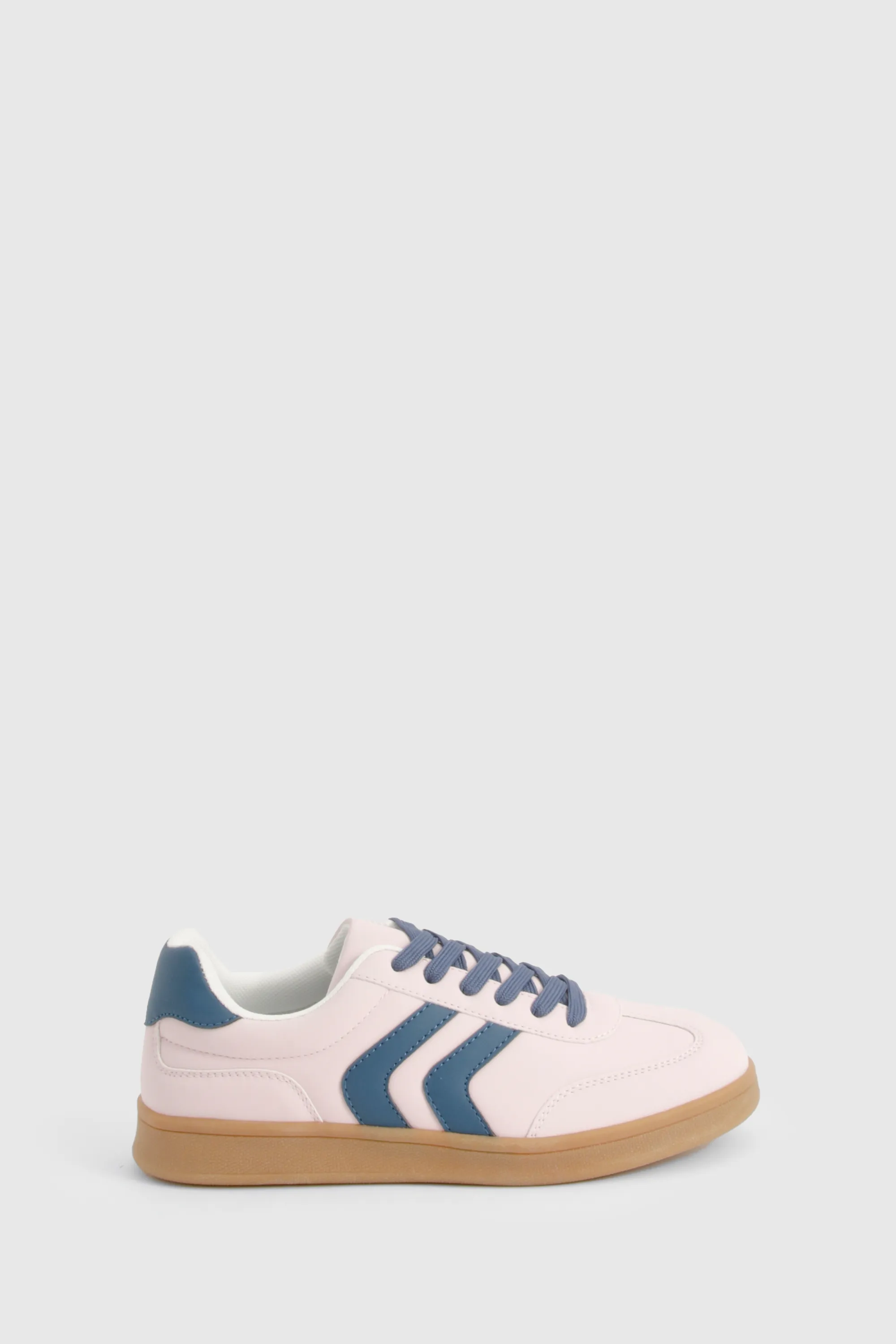 Contrast Stripe Platform Trainers 3 Contrast Stripe Platform Trainers