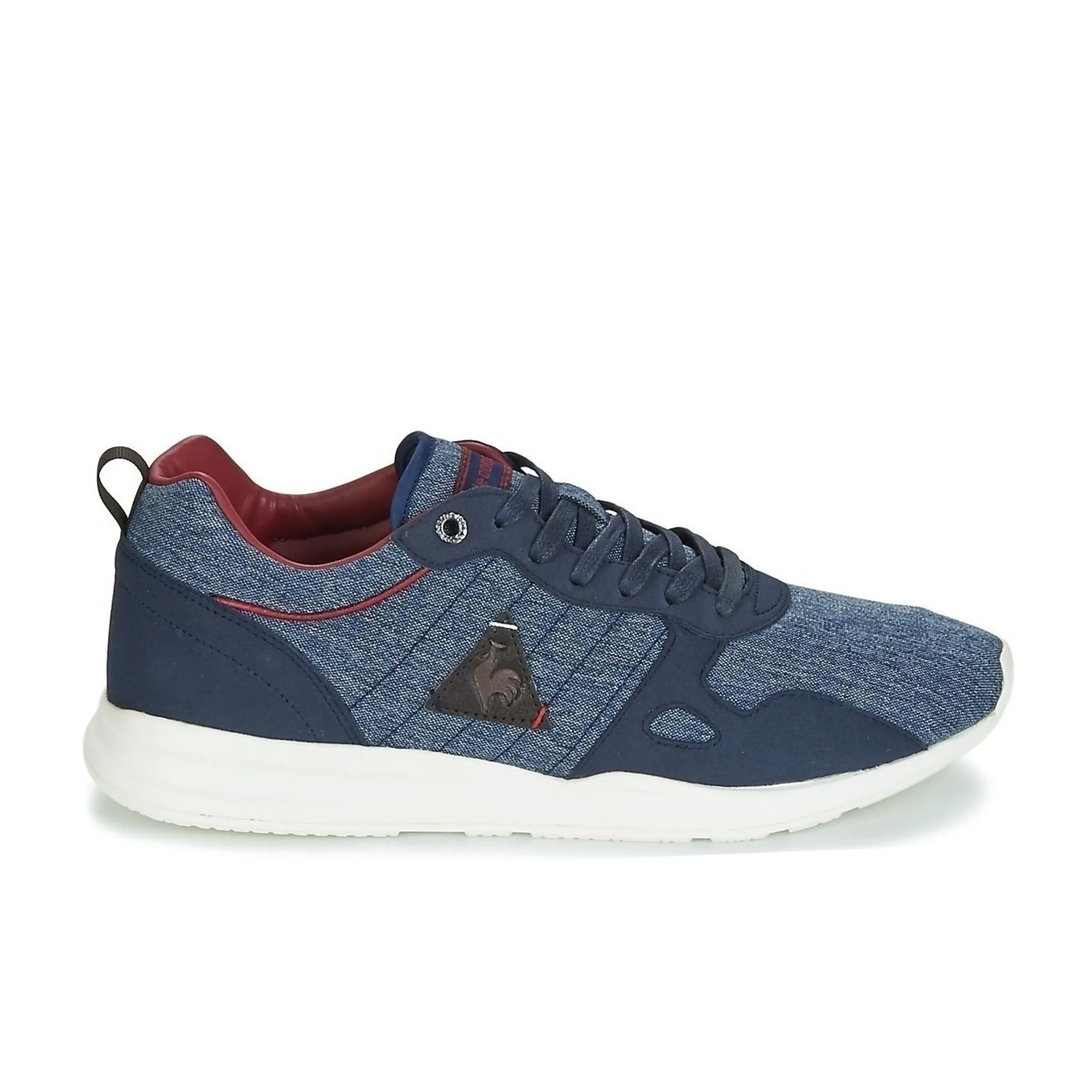 Baskets LCS R600 2 Tones Lace-Up Blue Synthetic Trainers