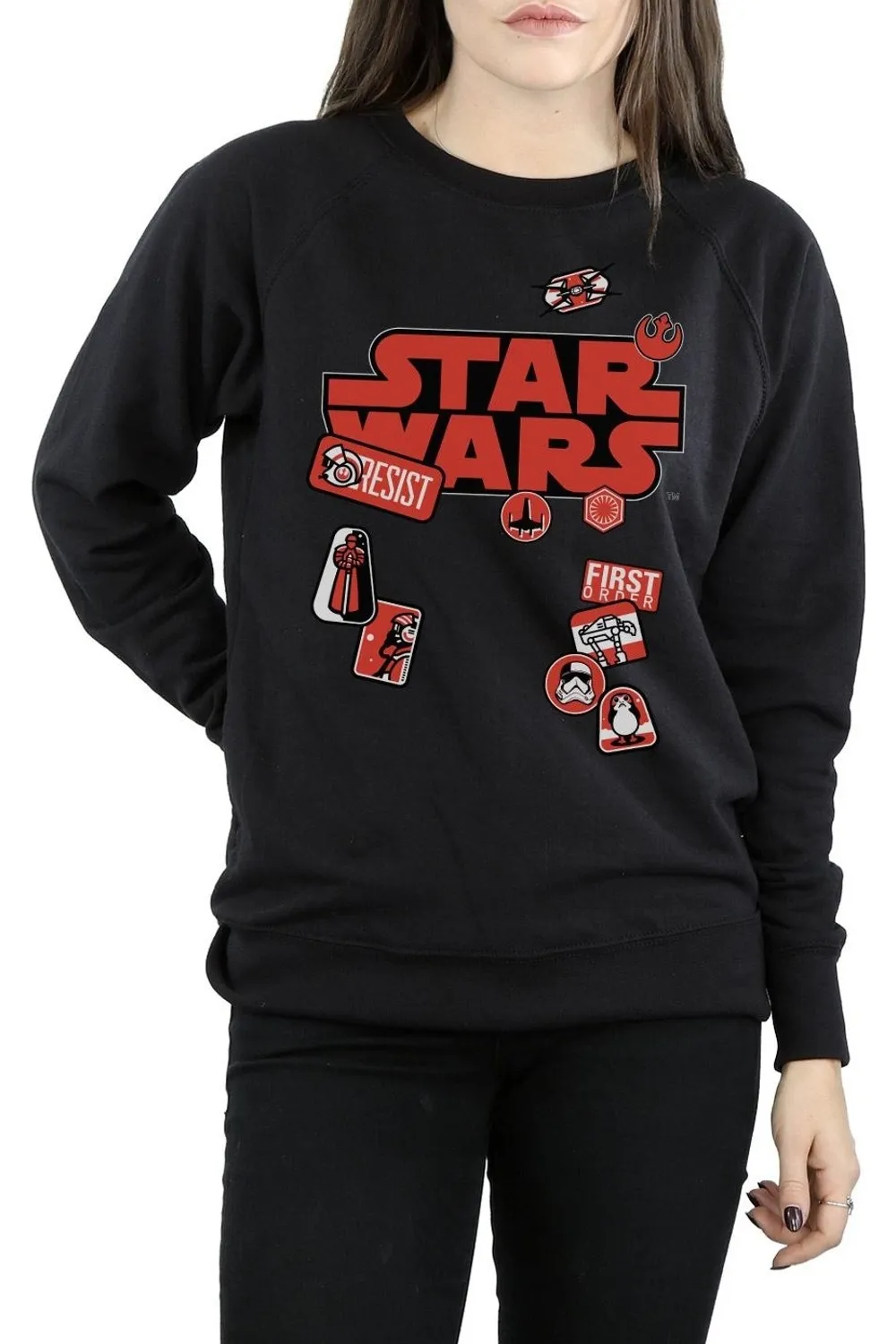 The Last Jedi Badges Sweatshirt 3 The Last Jedi Badges Sweatshirt