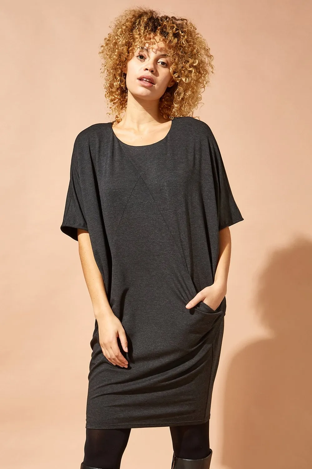 Oversized Cocoon Dress 2 Oversized Cocoon Dress