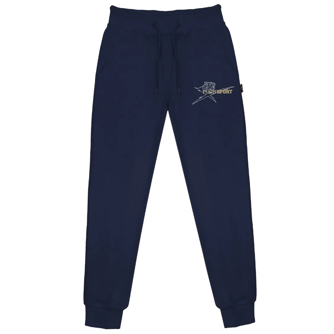 Small Logo Navy Blue Sweatpants 1 Small Logo Navy Blue Sweatpants