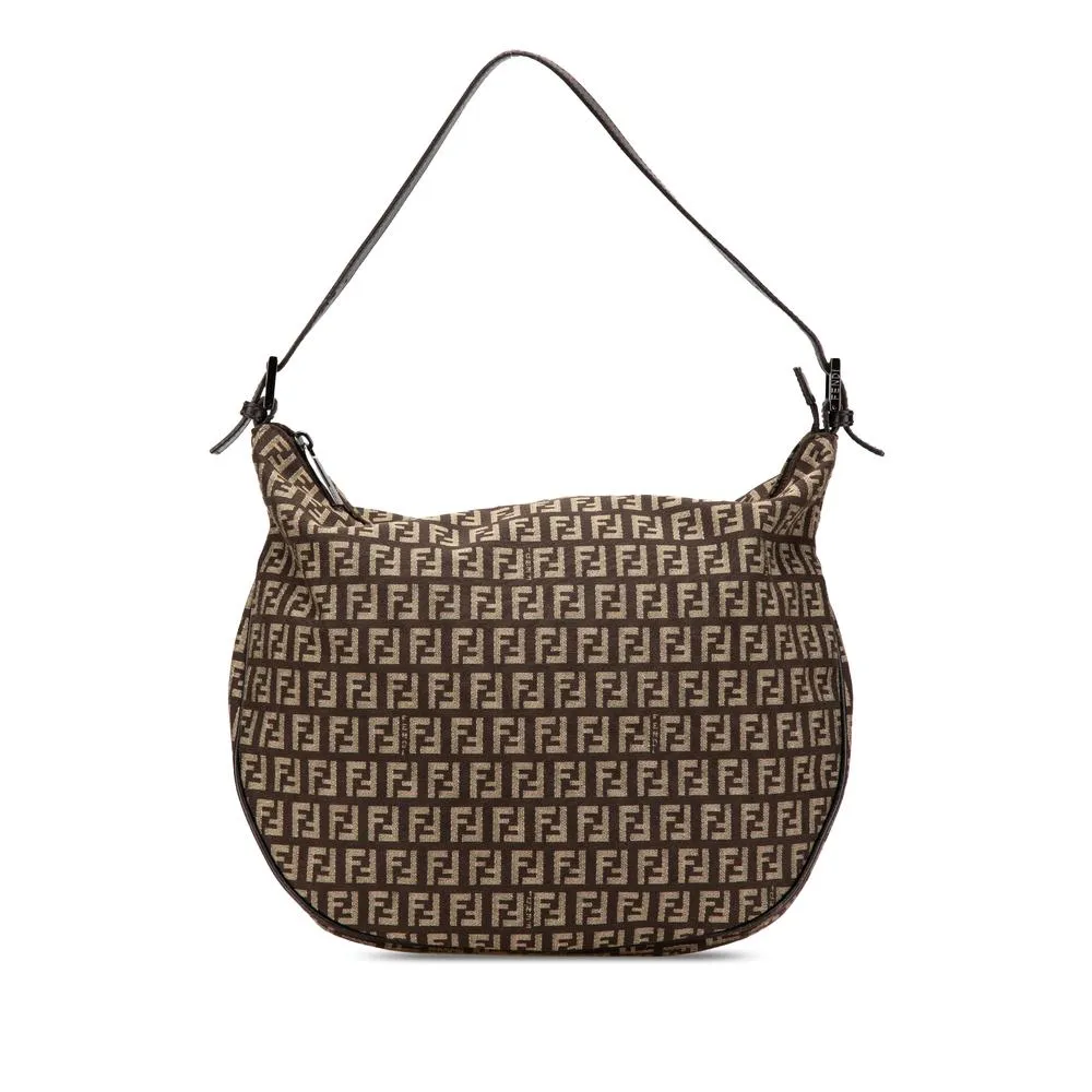 Preloved Baguette Shoulder Bag- Brown