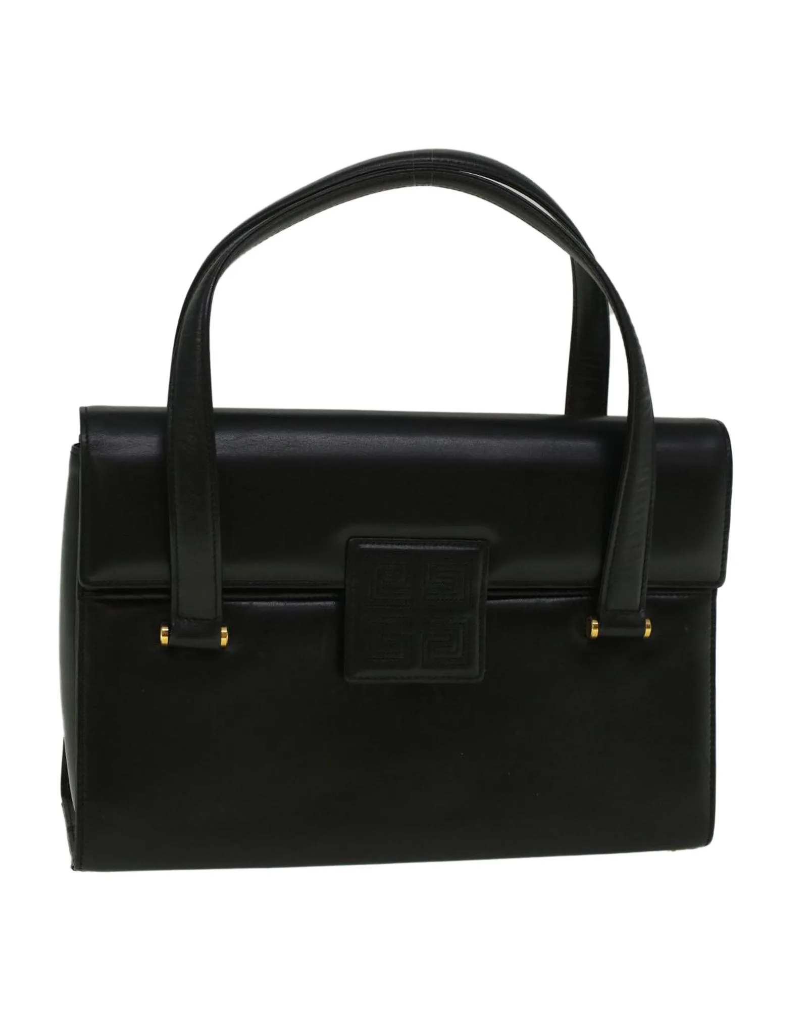 PrelovedLeather TopHandle Handbag- Black 1 PrelovedLeather TopHandle Handbag- Black