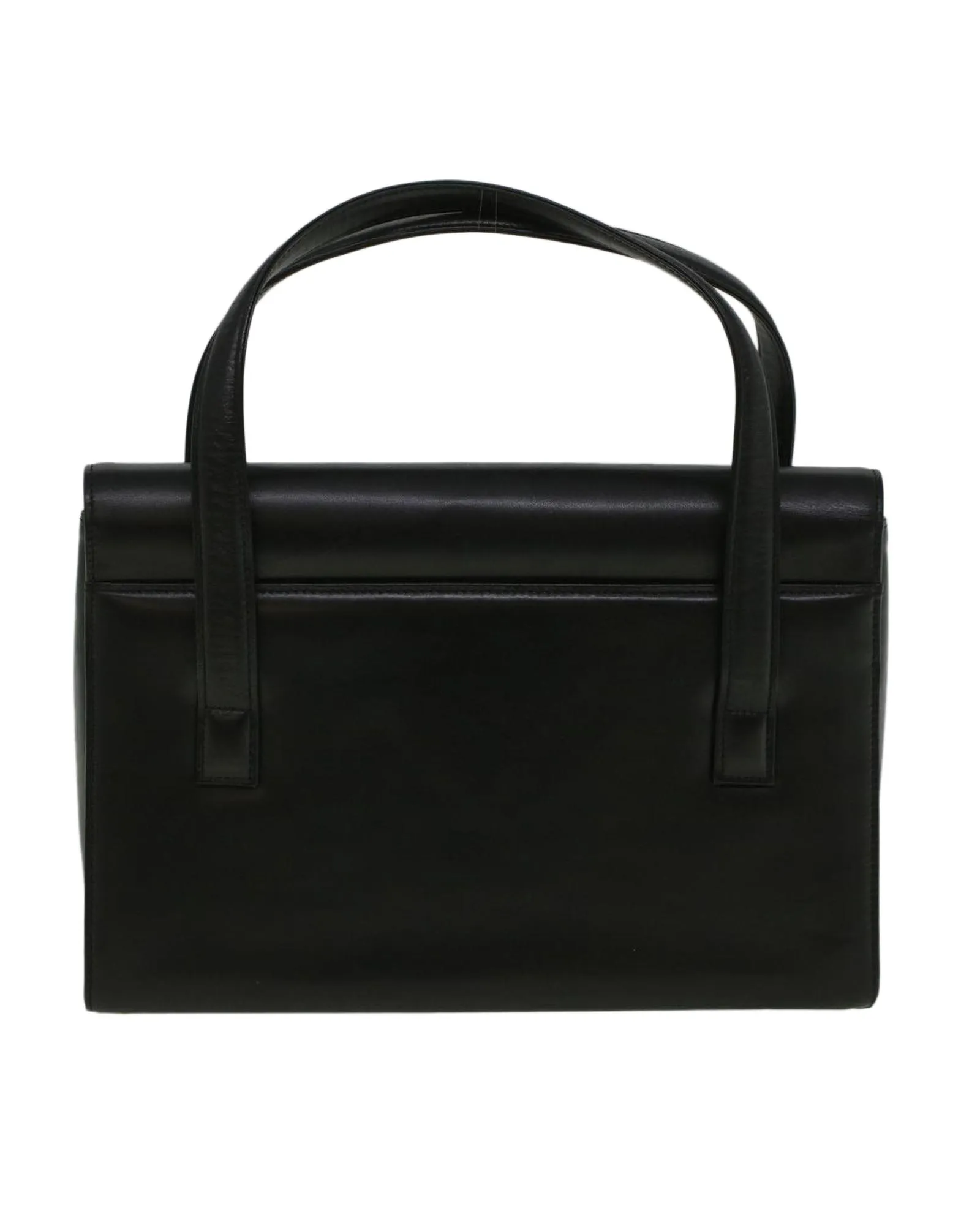 PrelovedLeather TopHandle Handbag- Black 2 PrelovedLeather TopHandle Handbag- Black