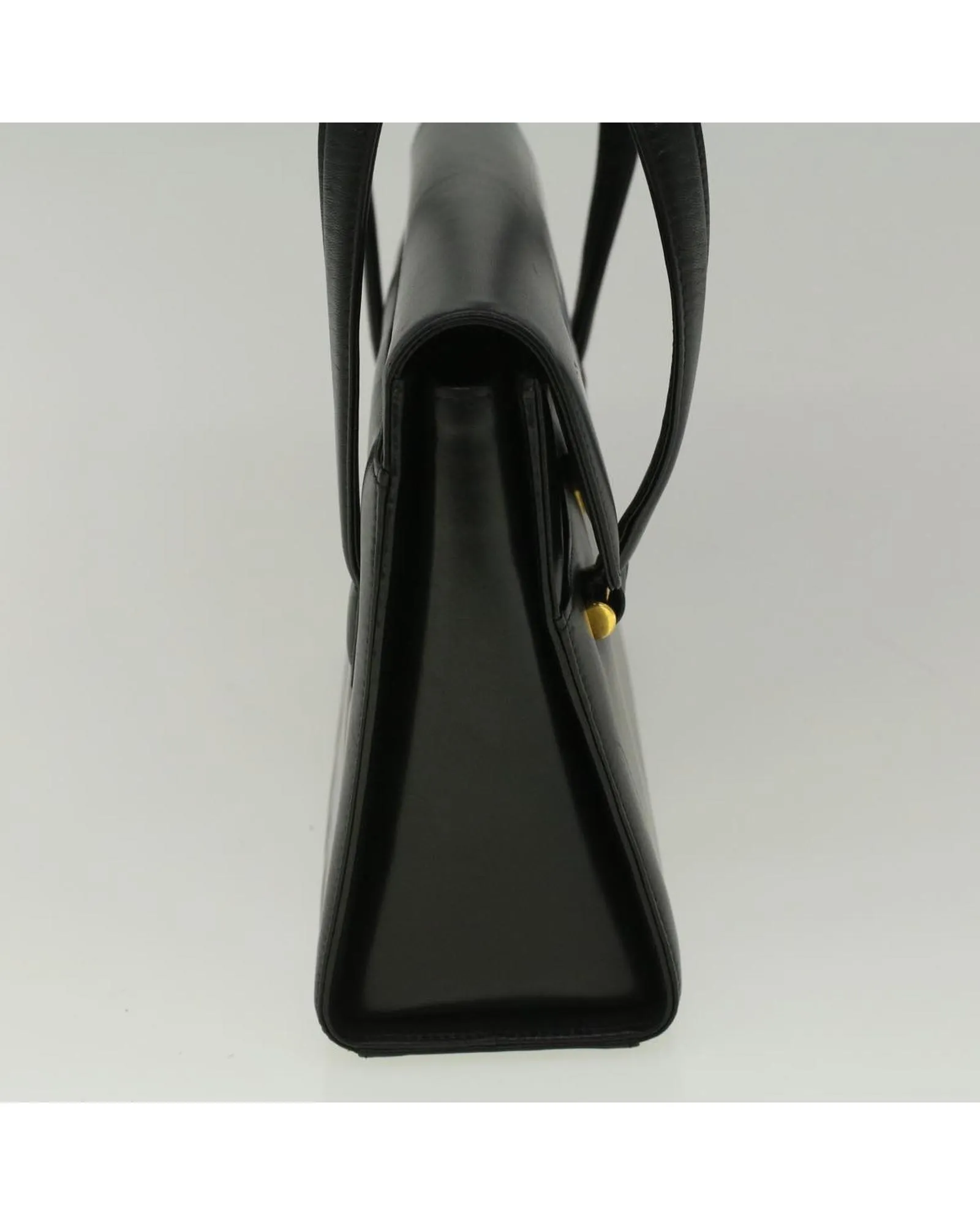 PrelovedLeather TopHandle Handbag- Black 5 PrelovedLeather TopHandle Handbag- Black