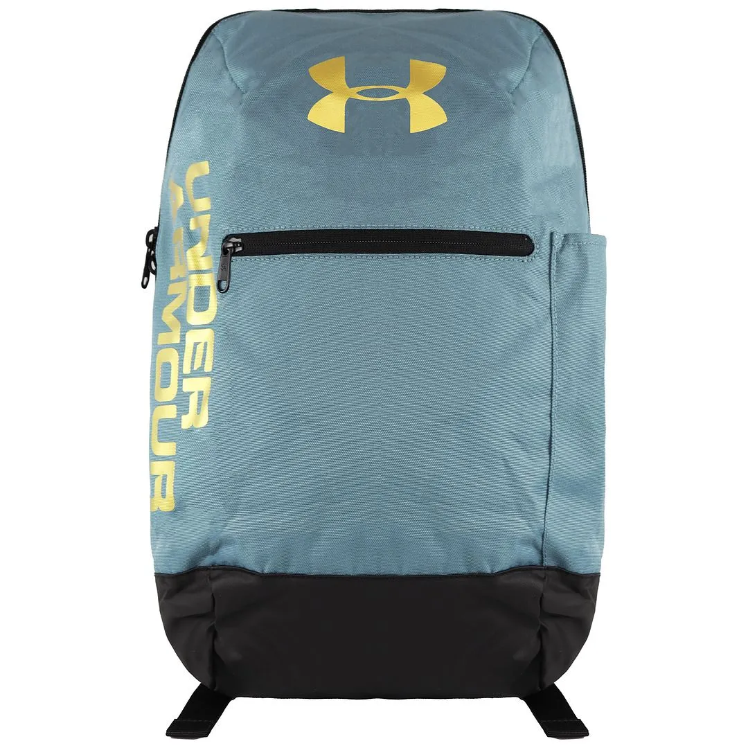 Logo Adjustable Green Patterson Backpack