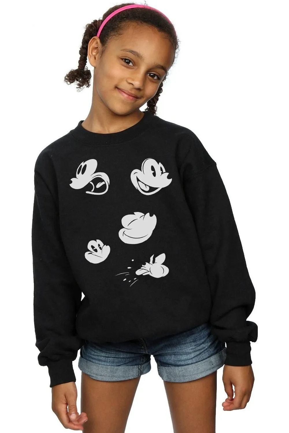 Mickey Mouse Faces Sweatshirt 1 Mickey Mouse Faces Sweatshirt