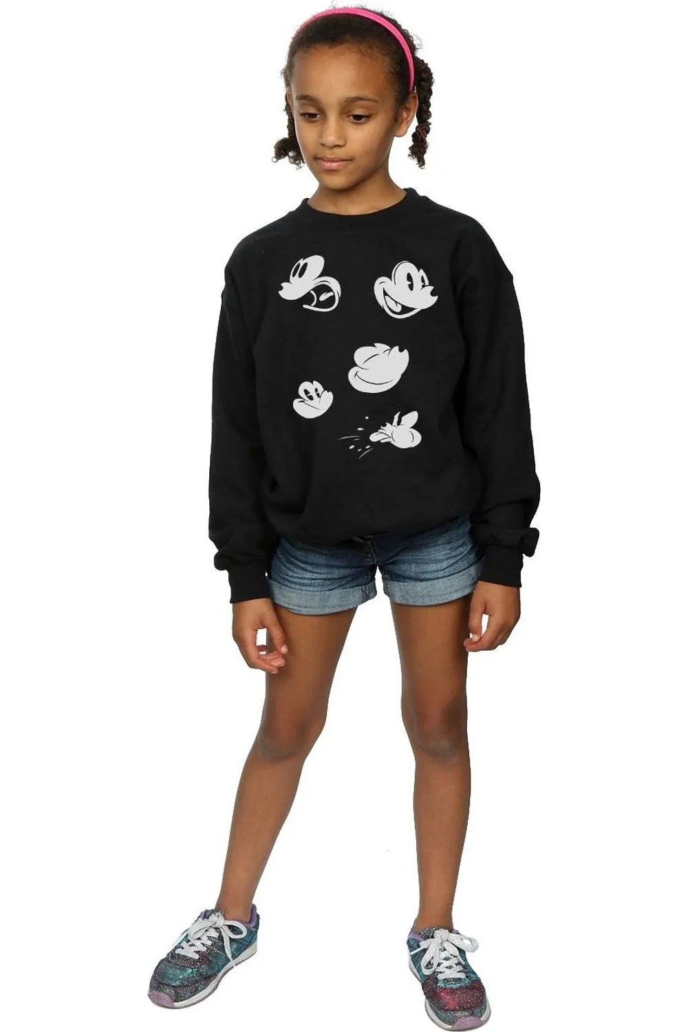 Mickey Mouse Faces Sweatshirt 4 Mickey Mouse Faces Sweatshirt