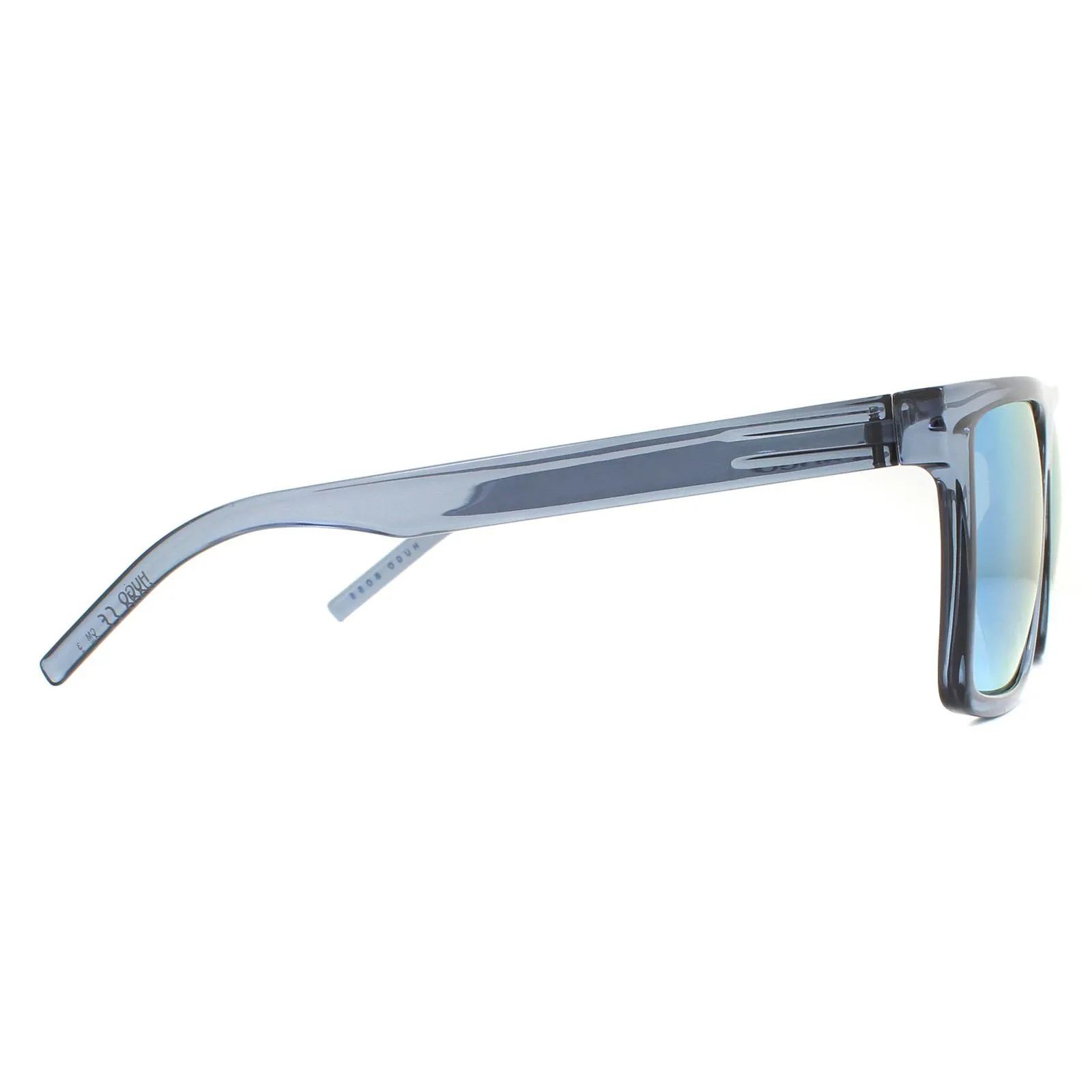 Square Crystal Blue Blue Mirror Sunglasses 4 Square Crystal Blue Blue Mirror Sunglasses
