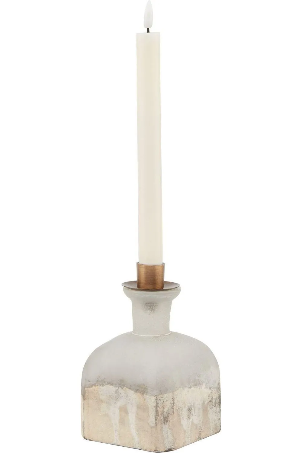 Burnished Candle Holder