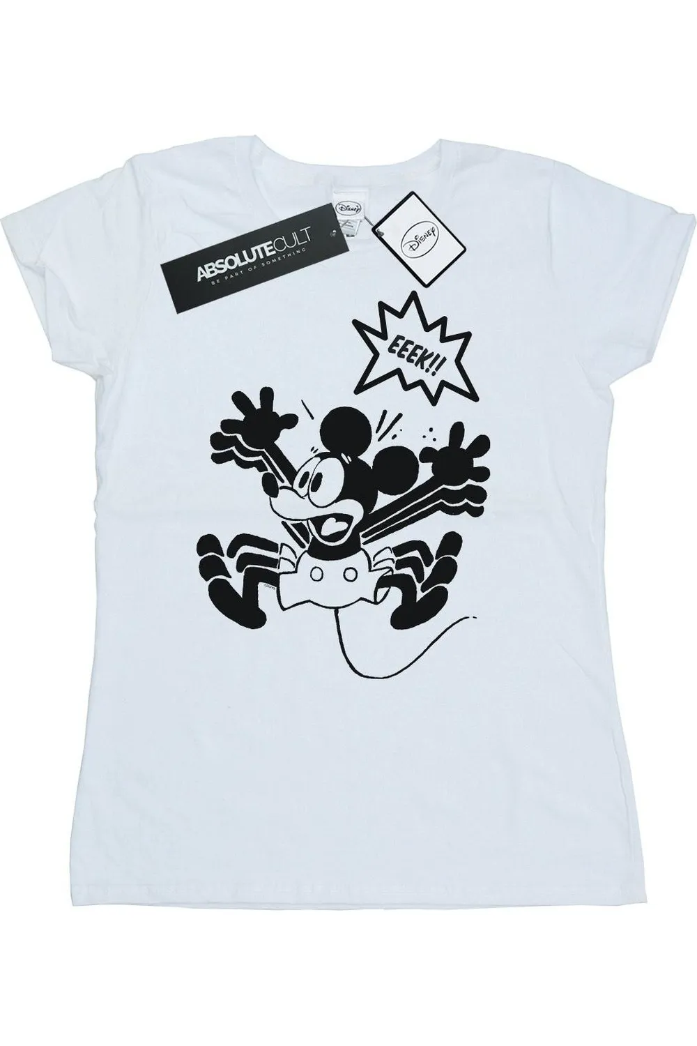 Mickey Mouse EEEEEK! Cotton T-Shirt 2 Mickey Mouse EEEEEK! Cotton T-Shirt