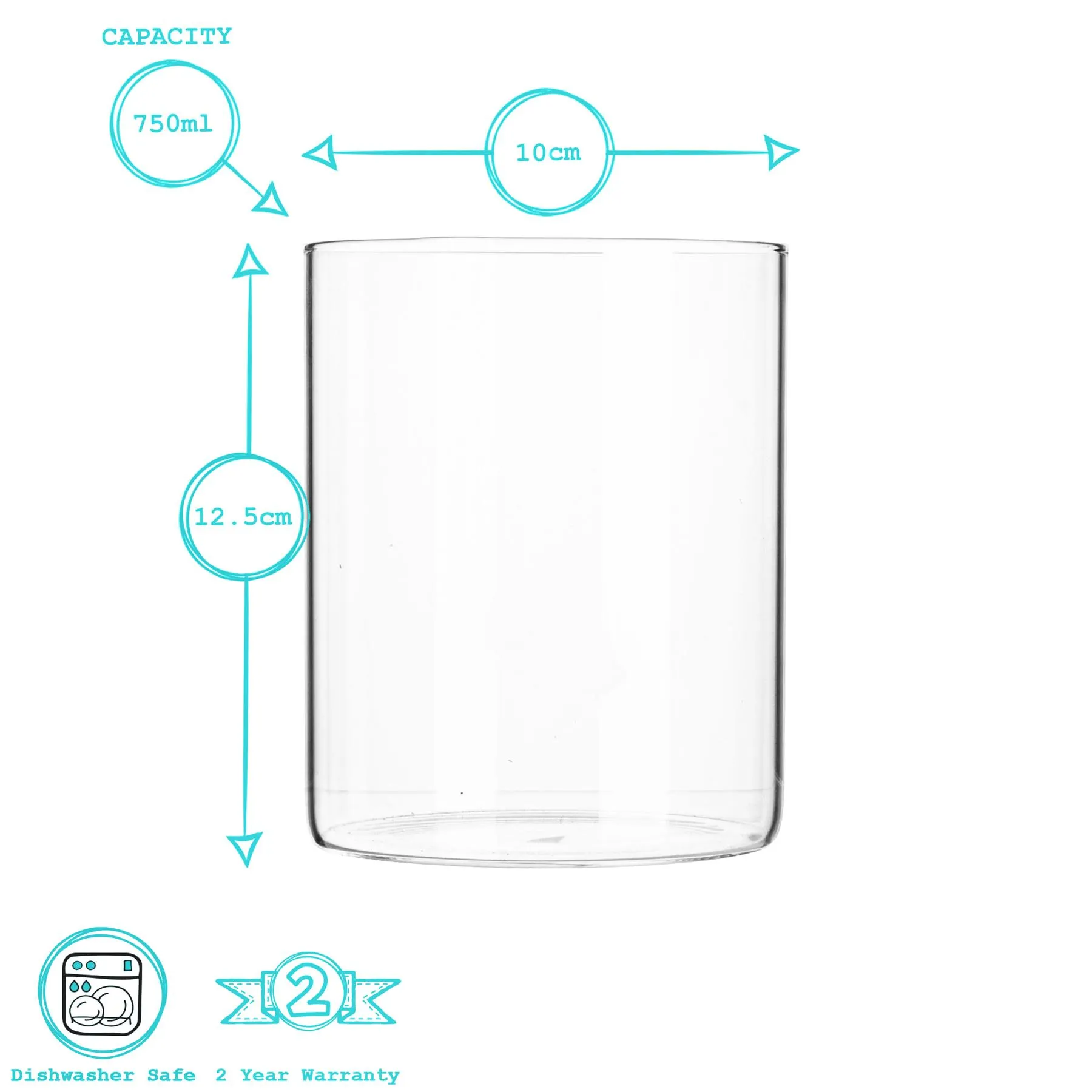 Scandi Storage Jar with Cork Lid 750ml 3 Scandi Storage Jar with Cork Lid 750ml