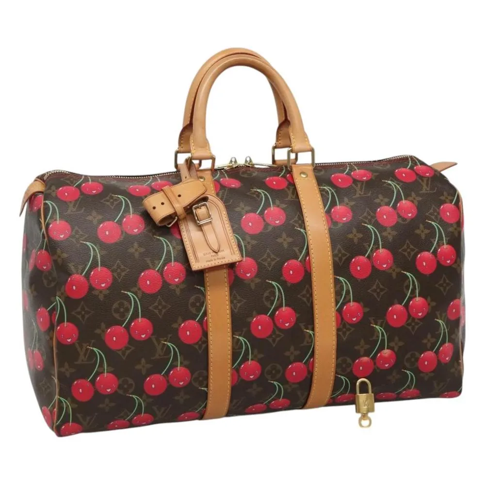 Preloved Keepall Bandoulire 50 Monogram CherryBoston Bags