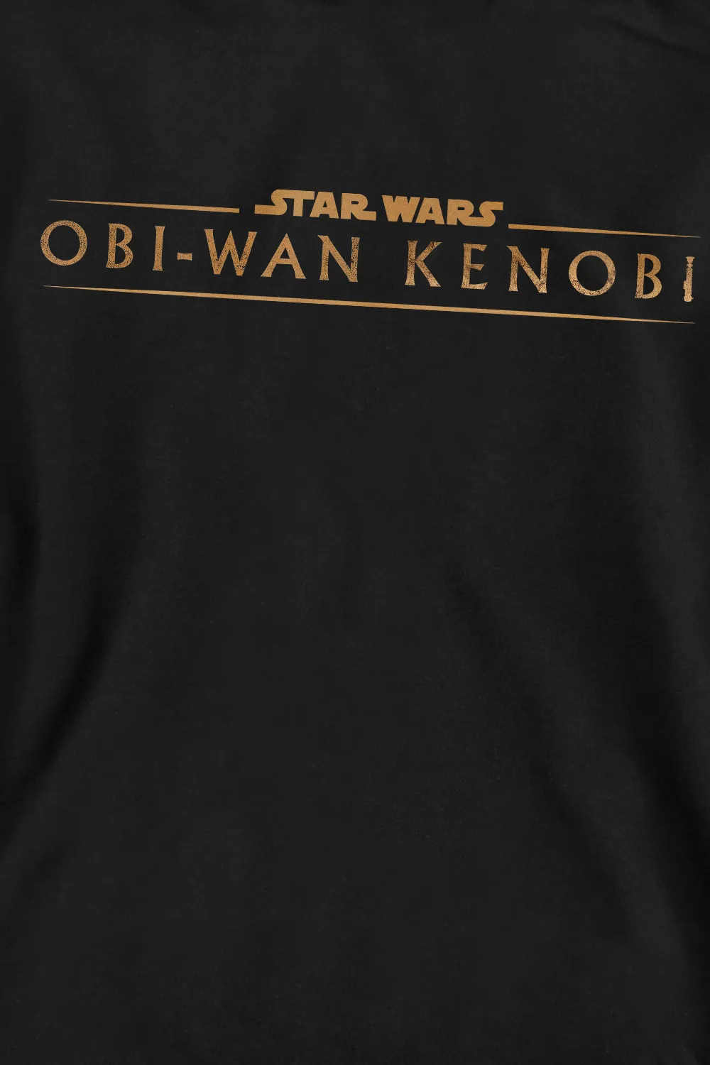 Star Wars ObiWan Kenobi LogoSweatshirt Black 3 Star Wars ObiWan Kenobi LogoSweatshirt Black