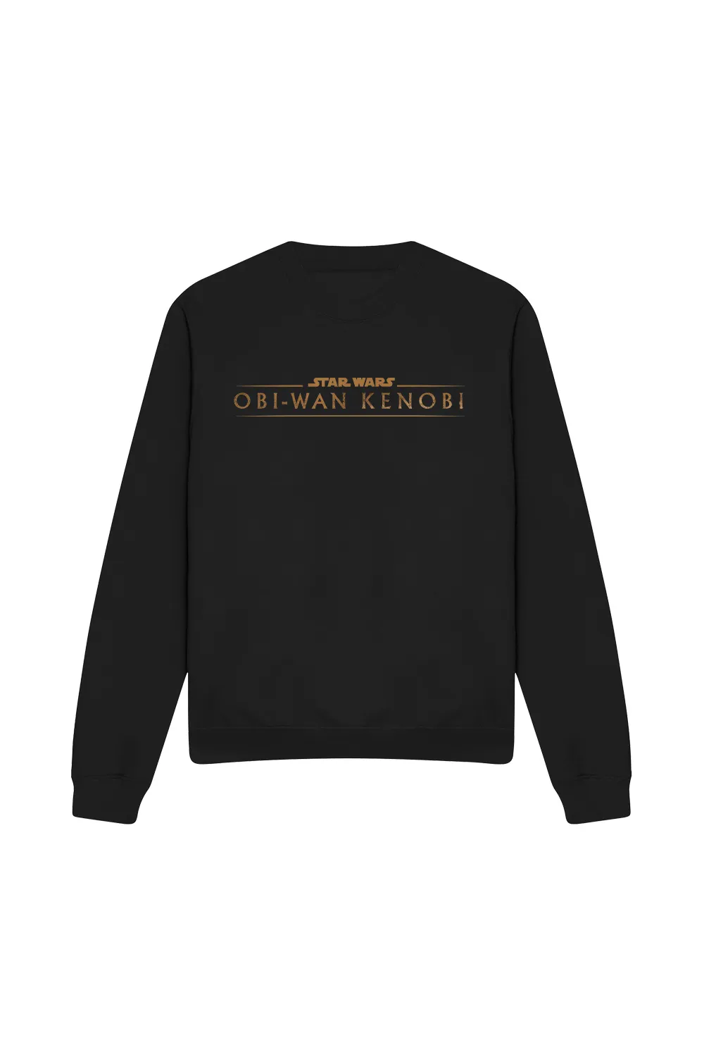 Star Wars ObiWan Kenobi LogoSweatshirt Black 4 Star Wars ObiWan Kenobi LogoSweatshirt Black