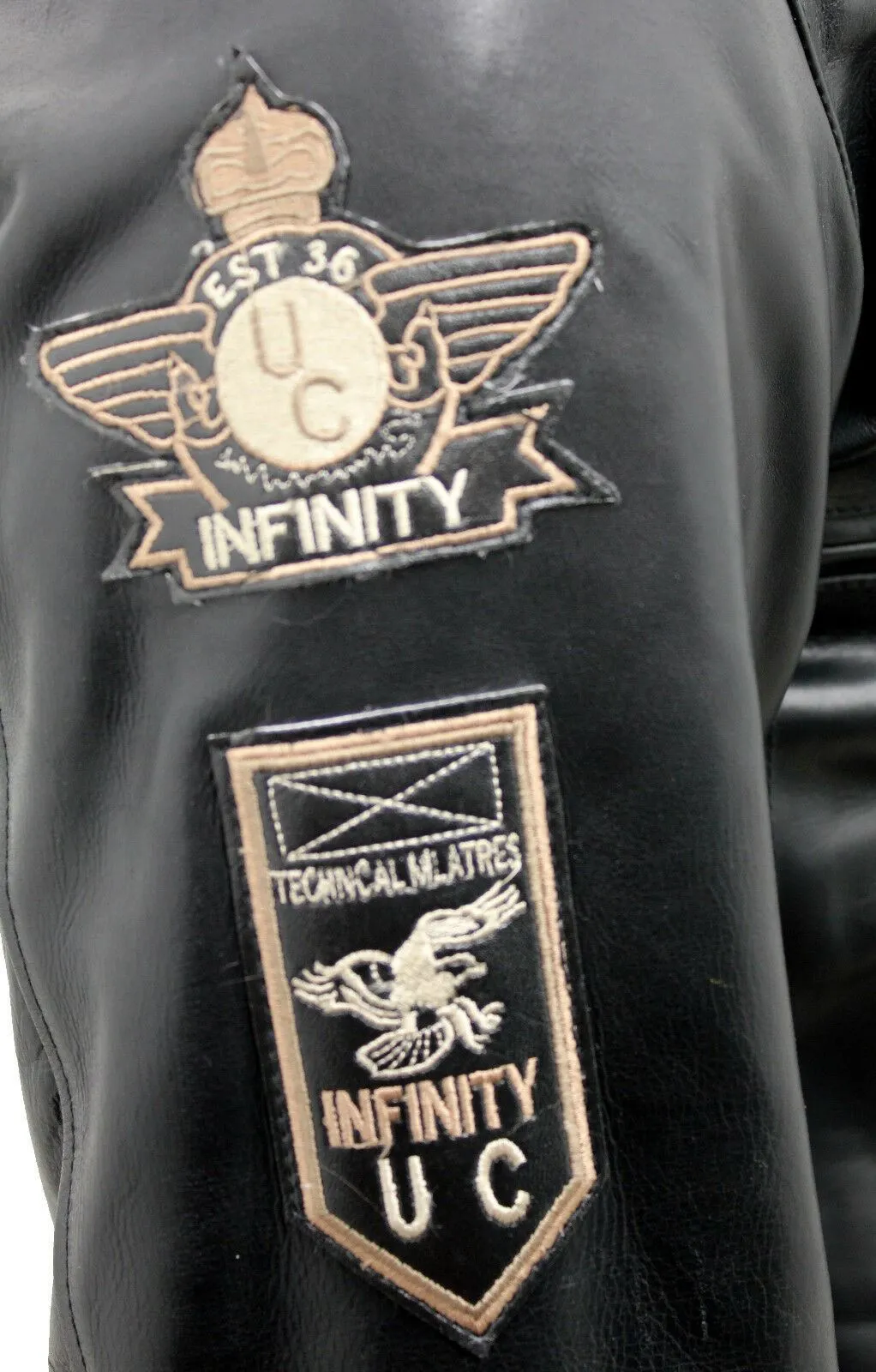 Cow Hide Detachable Collar Leather Flight Bomber Jacket 4 Cow Hide Detachable Collar Leather Flight Bomber Jacket