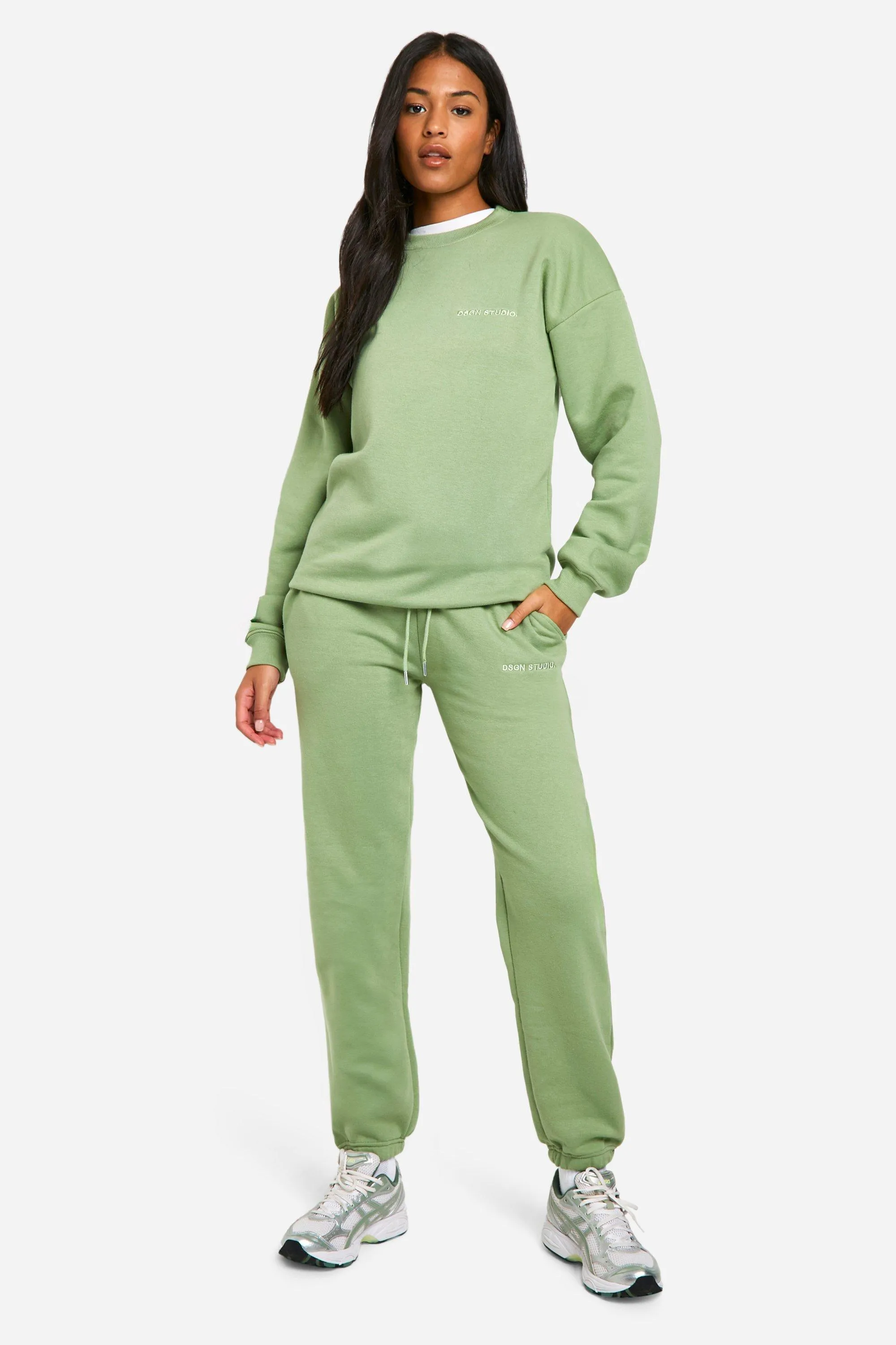 Tall DSGN Studio Embroided Tracksuit