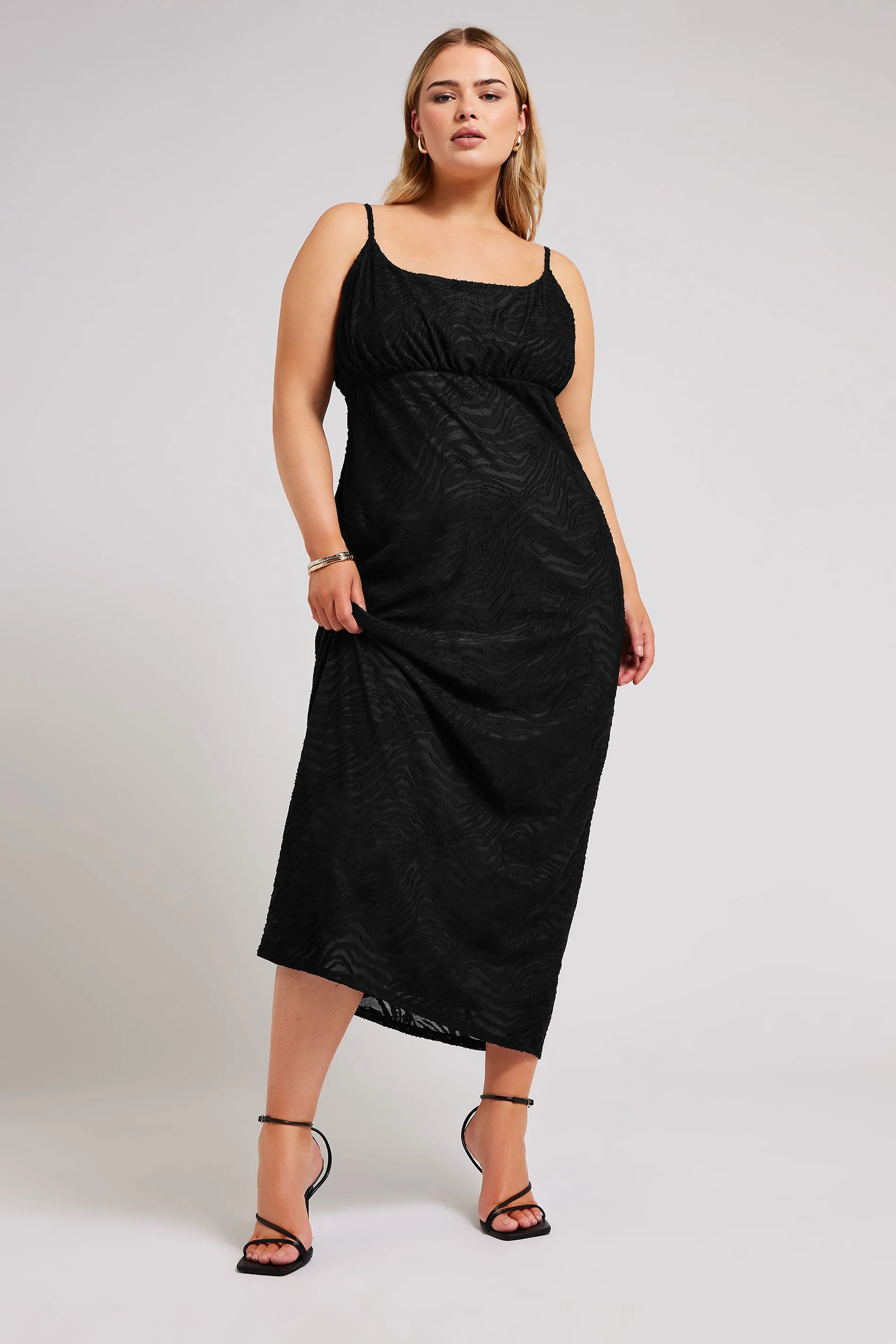 Jacquard Maxi Dress