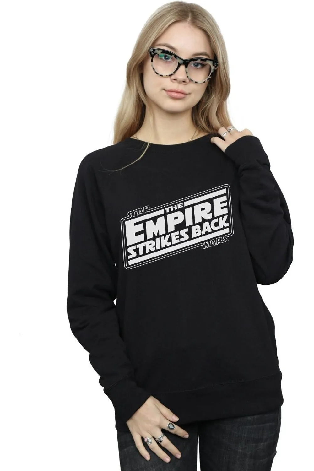 The Empire Strikes Back Logo Sweatshirt 1 The Empire Strikes Back Logo Sweatshirt