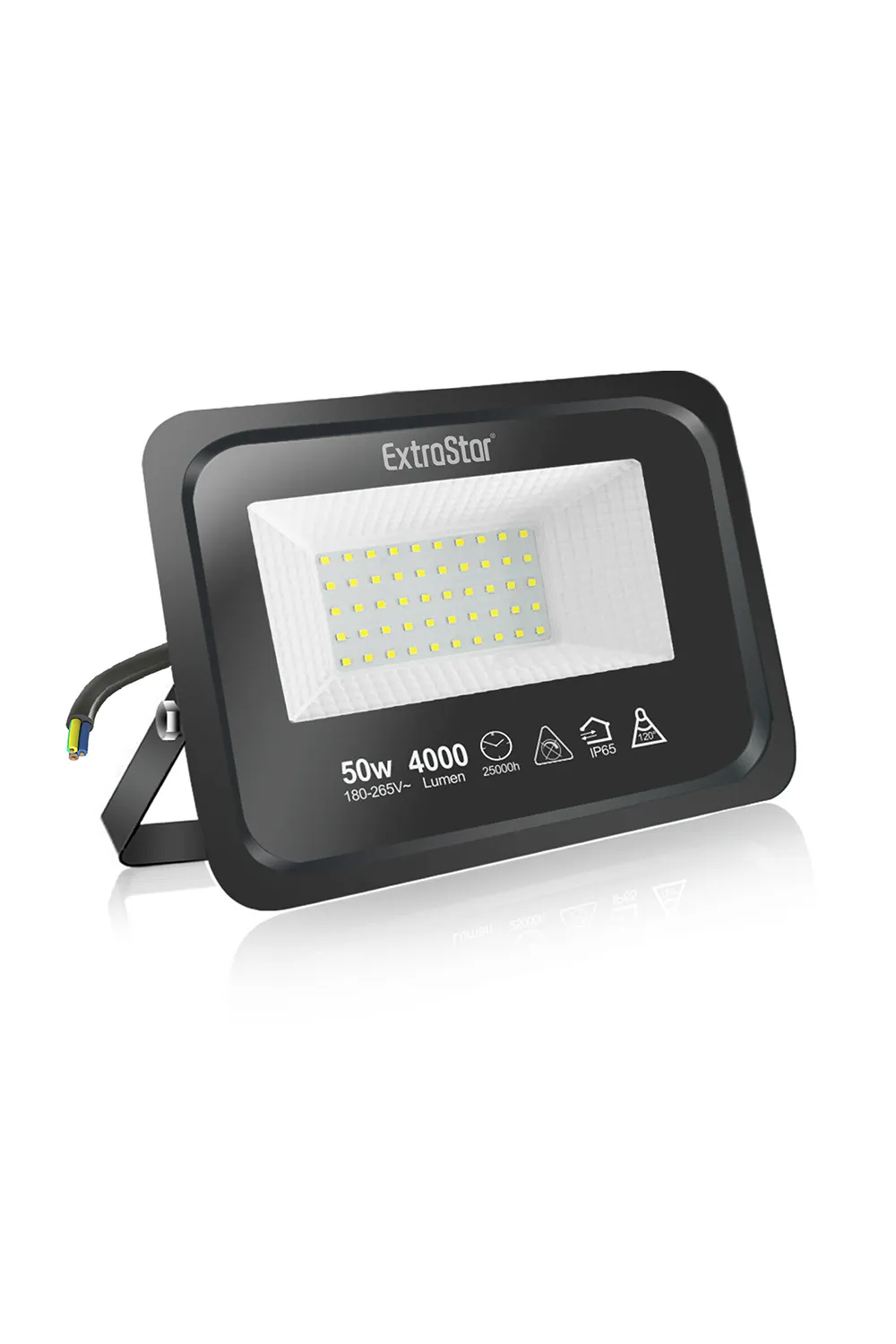 50W LED Flood Light, 4000K, IP65