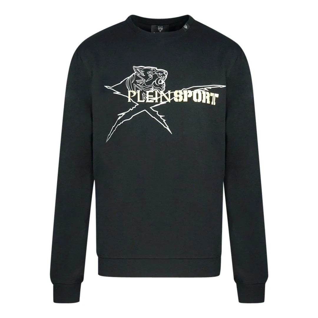 Tiger Logo Black Jumper 1 Tiger Logo Black Jumper