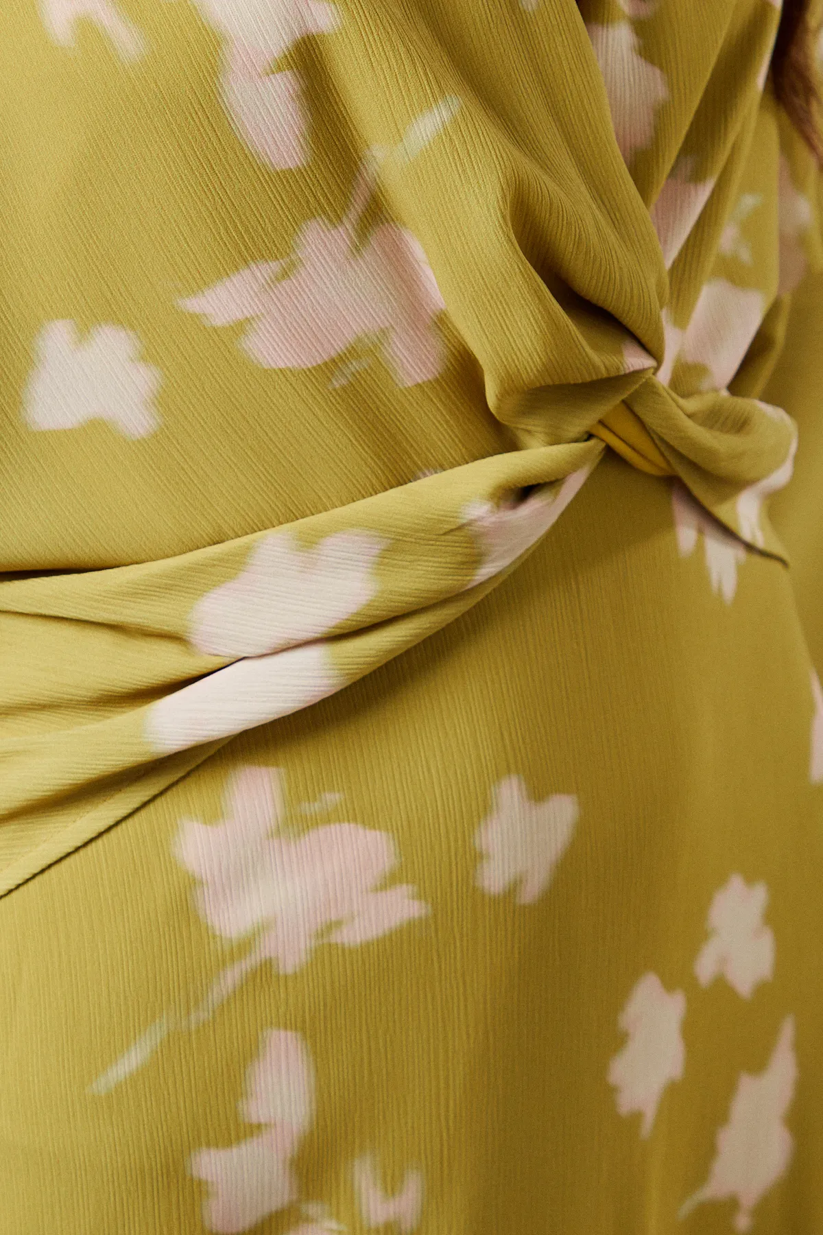 Chiffon Wrap Knot Front Maxi Dress 5 Chiffon Wrap Knot Front Maxi Dress