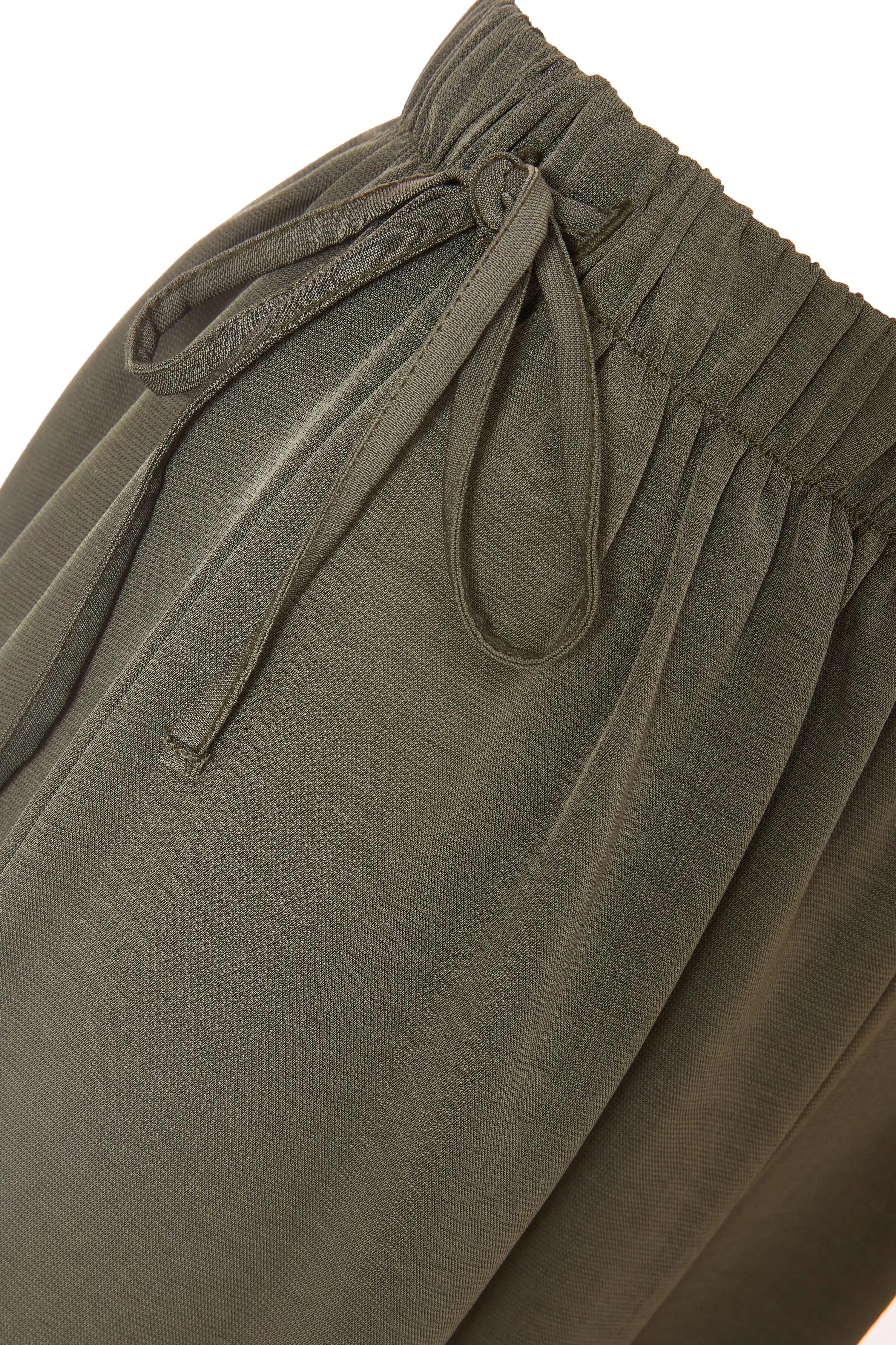 Khaki Tie Waist Palazzo Trousers 6 Khaki Tie Waist Palazzo Trousers
