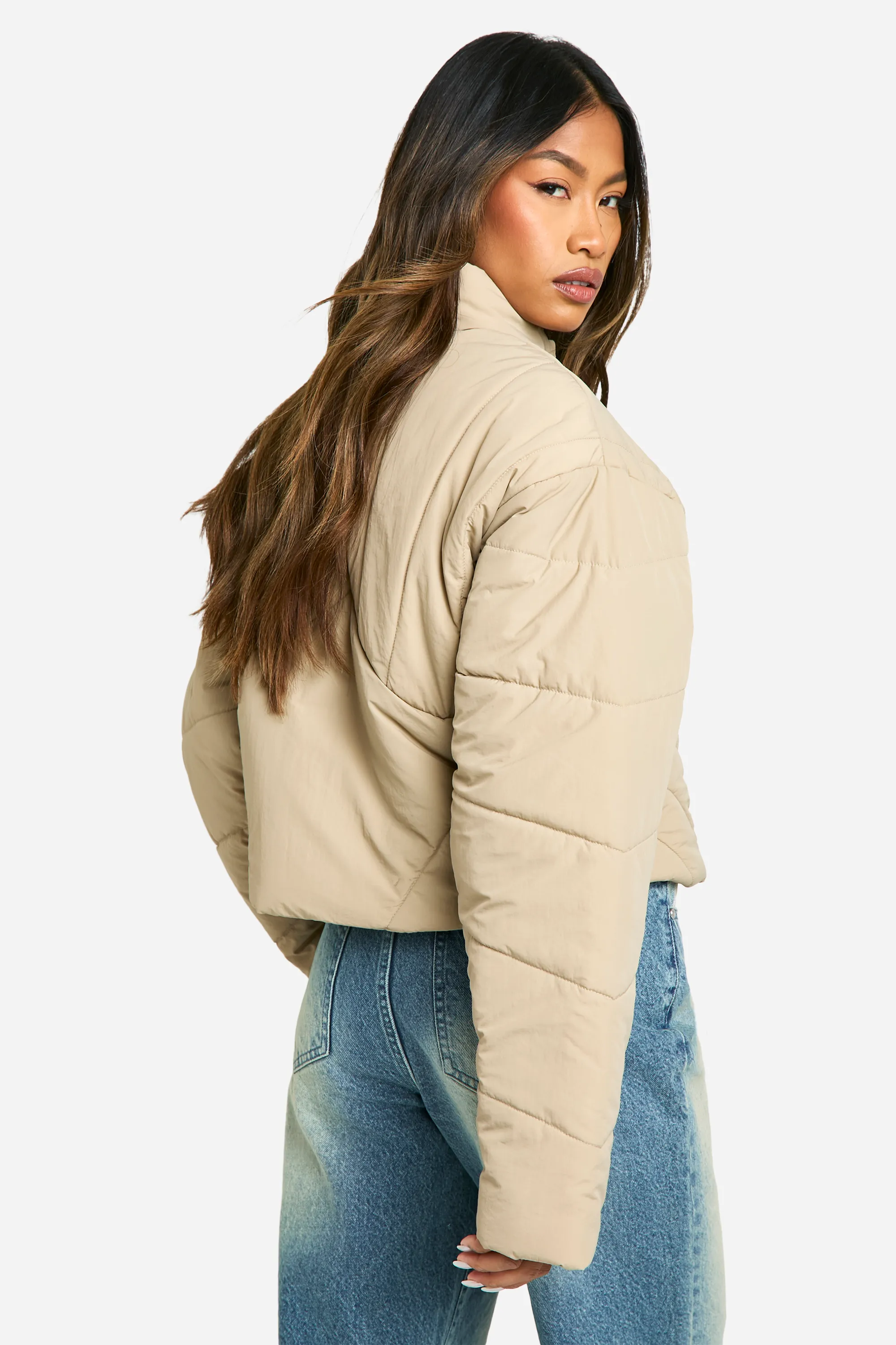 Seam Detail Puffer Jacket 2 Seam Detail Puffer Jacket