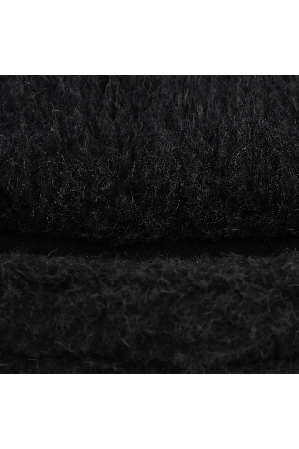 Merino Wool Pet Bed - black 4 Merino Wool Pet Bed - black