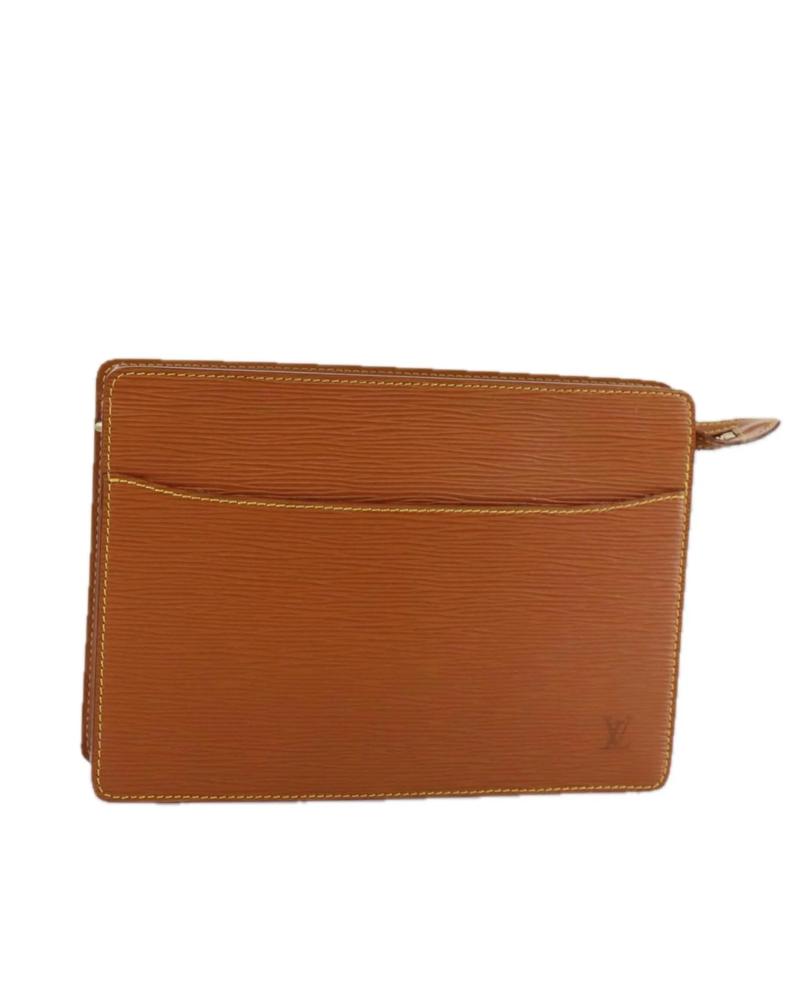 Preloved Leather Clutch Wallet- Brown Clutches 1 Preloved Leather Clutch Wallet- Brown Clutches