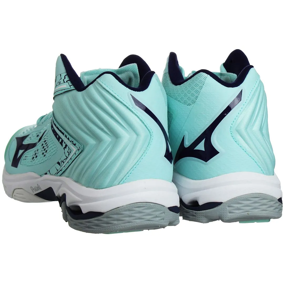 Wave Lightning Z5 Mid Lace-Up Green Synthetic Trainers 3 Wave Lightning Z5 Mid Lace-Up Green Synthetic Trainers