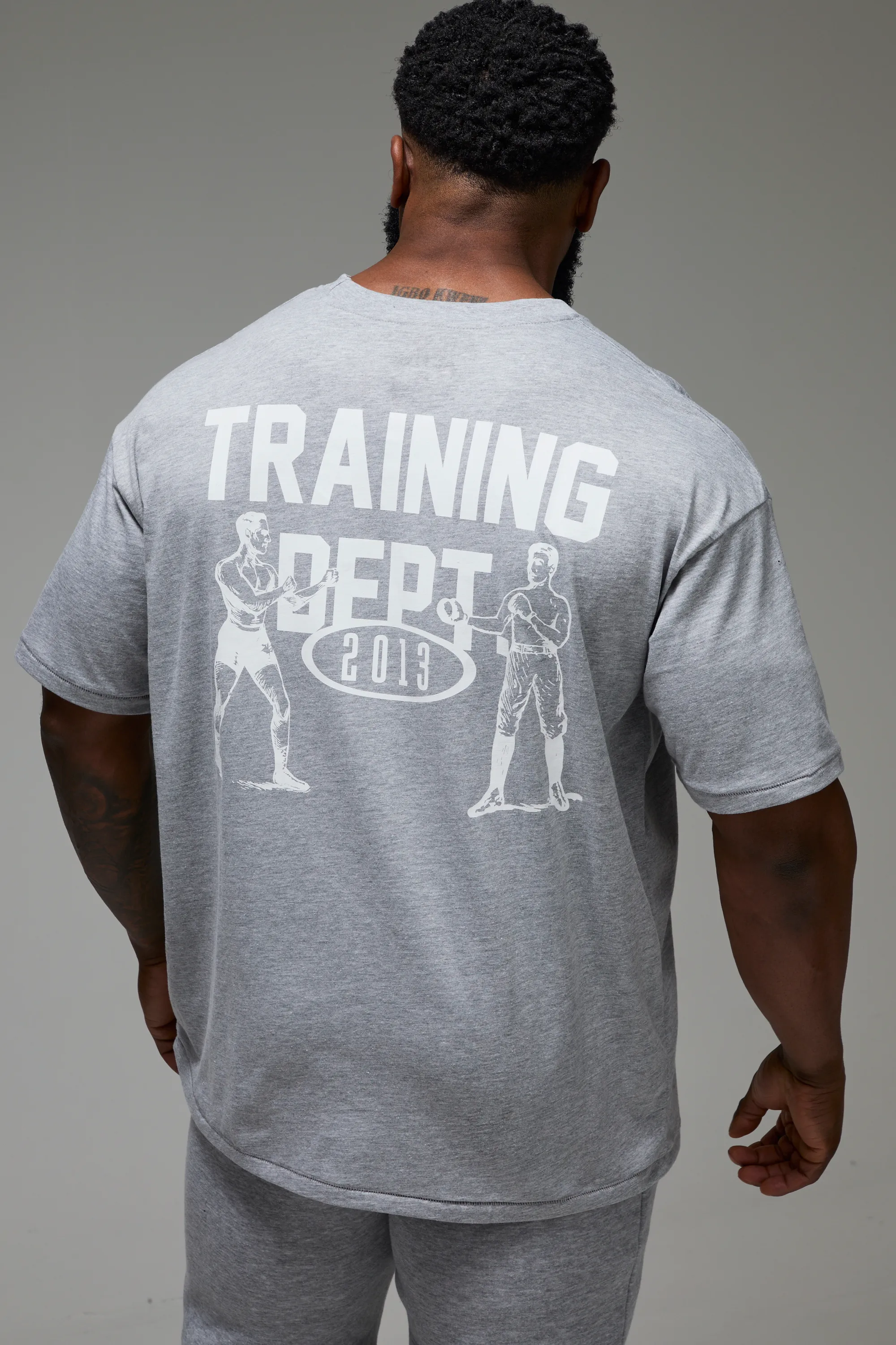 Man Active Training Dept Oversized T-shirt 1 Man Active Training Dept Oversized T-shirt
