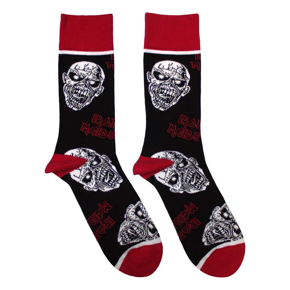 Eddie Skulls Ankle Socks 2 Eddie Skulls Ankle Socks