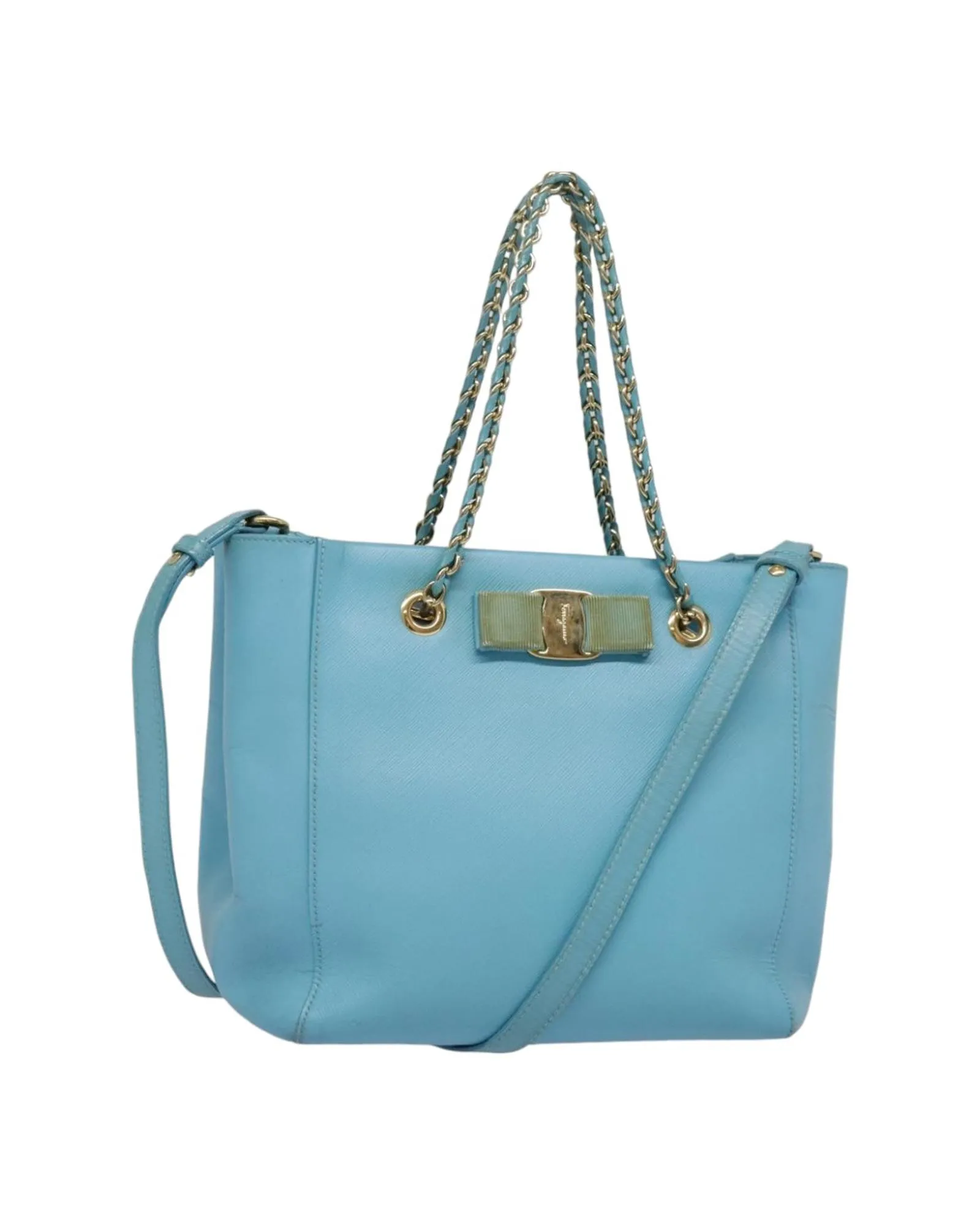 Preloved Amelia Shoulder Bag Light BlueHandbags 1 Preloved Amelia Shoulder Bag Light BlueHandbags