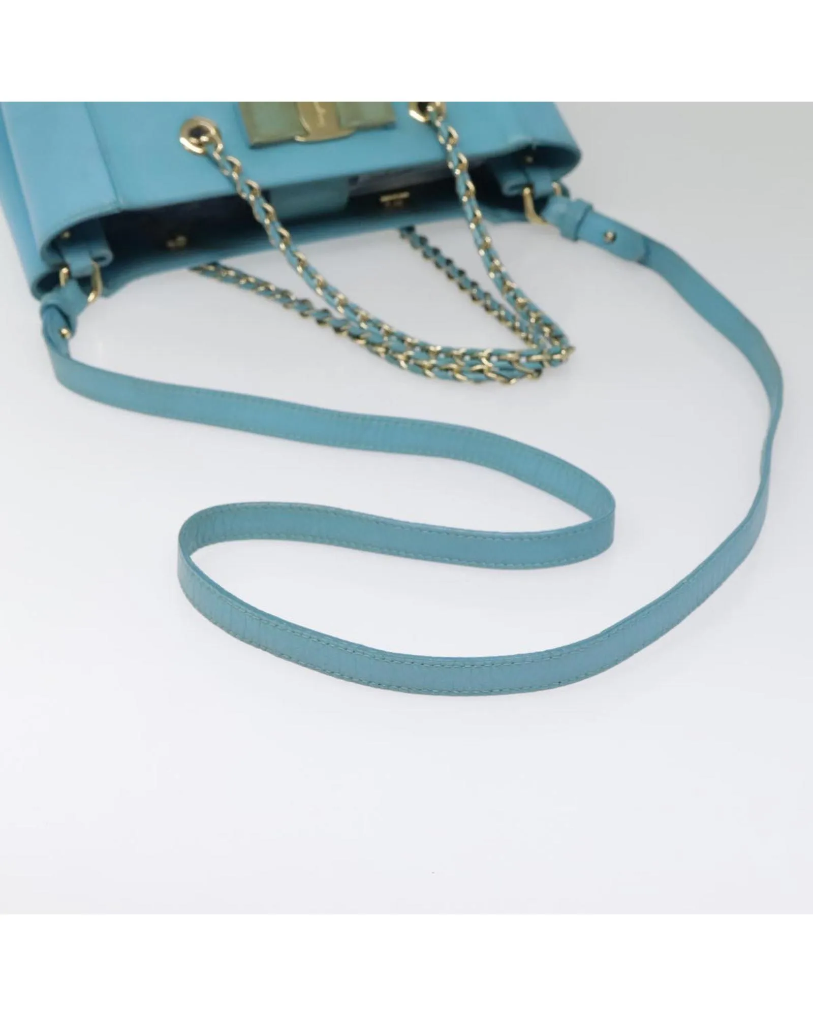 Preloved Amelia Shoulder Bag Light BlueHandbags 10 Preloved Amelia Shoulder Bag Light BlueHandbags