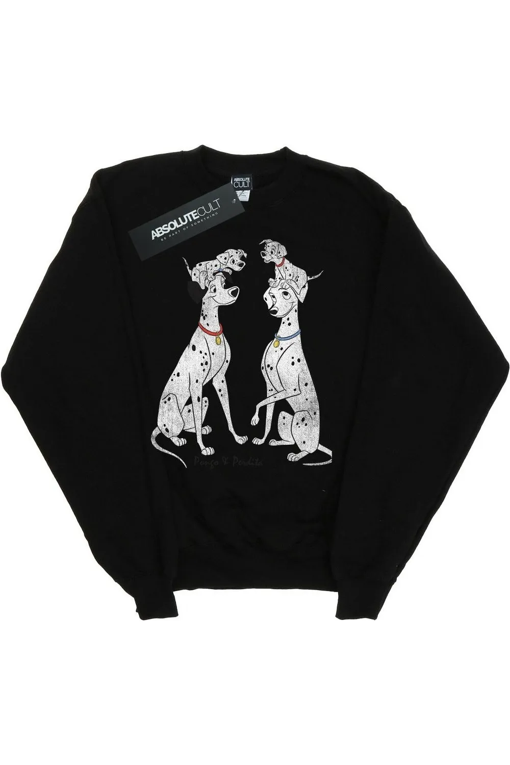 101 Dalmatians Classic Pongo And Perdita Sweatshirt 2 101 Dalmatians Classic Pongo And Perdita Sweatshirt