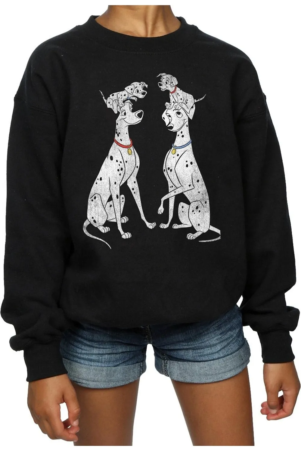 101 Dalmatians Classic Pongo And Perdita Sweatshirt 3 101 Dalmatians Classic Pongo And Perdita Sweatshirt