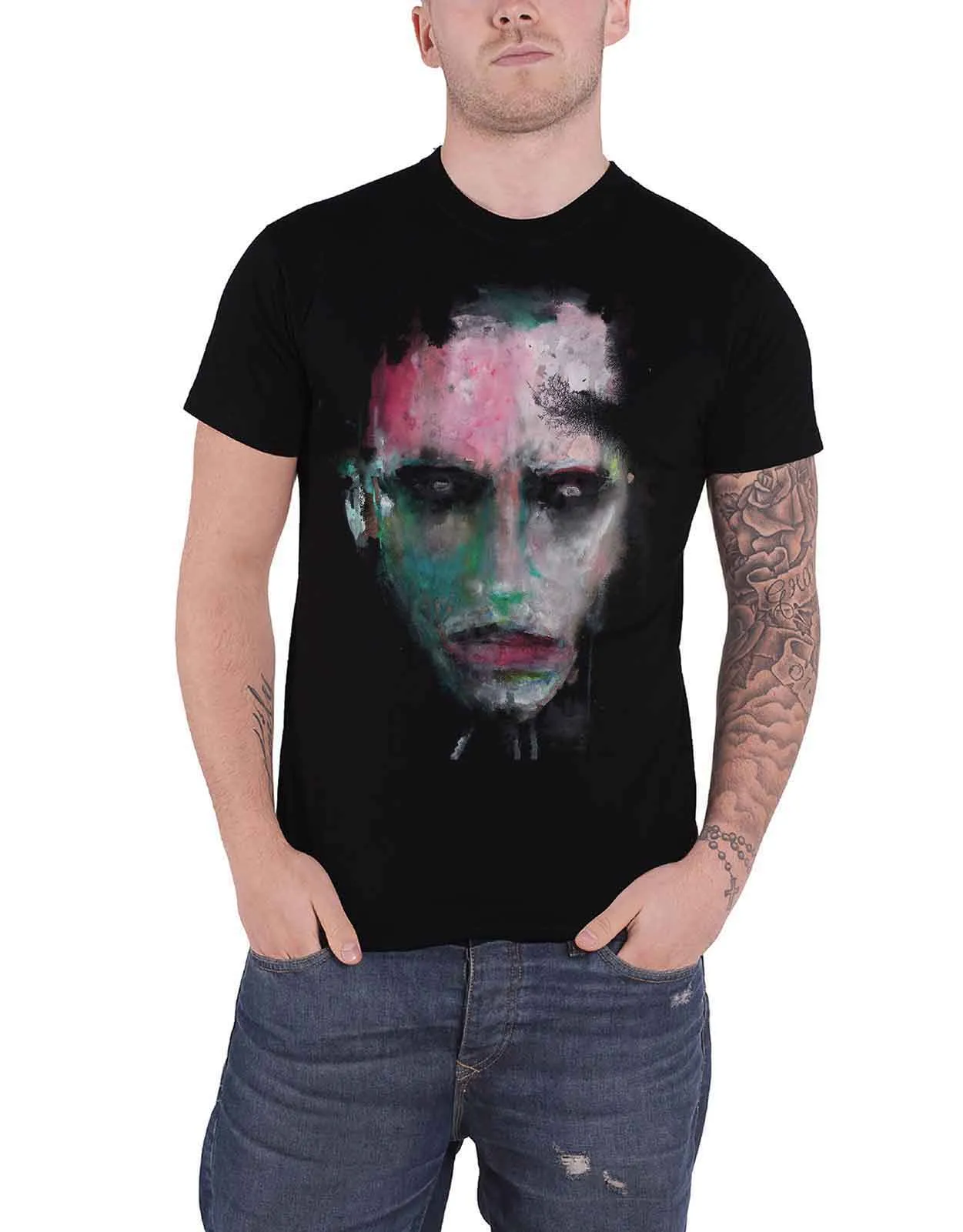 We Are Chaos Back Print T Shirt