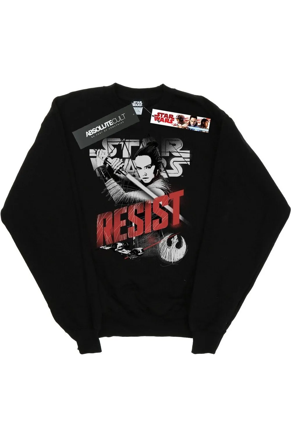 The Last Jedi Rey Resist Sweatshirt 2 The Last Jedi Rey Resist Sweatshirt