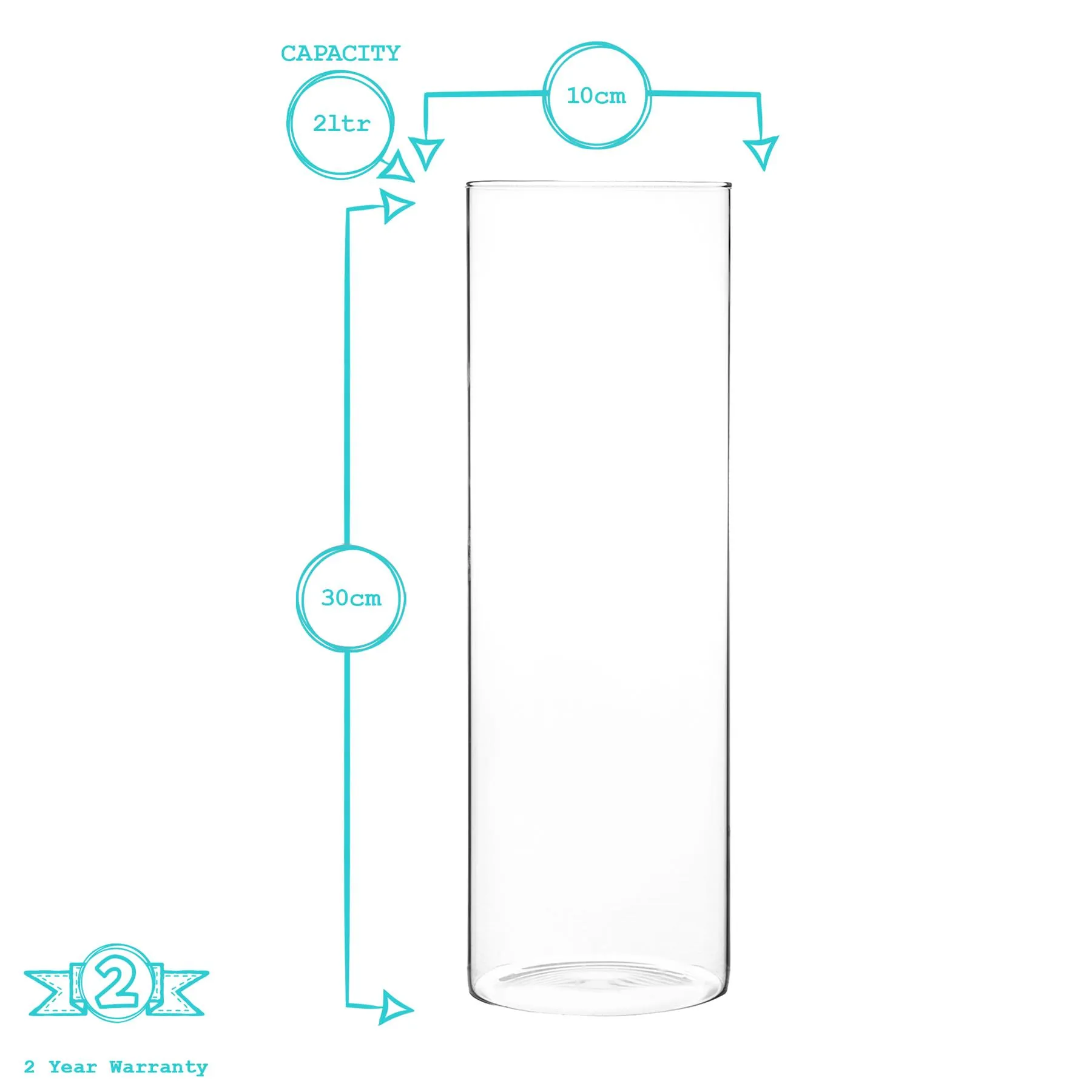 Scandi Storage Jar - 2 Litre - Pack of 6 3 Scandi Storage Jar - 2 Litre - Pack of 6