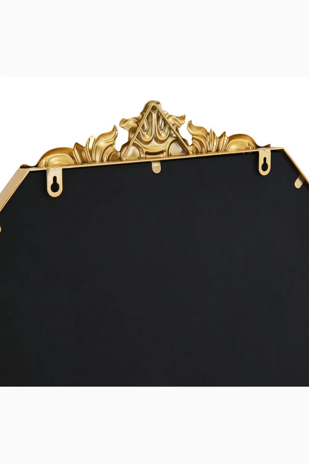 80cm W x 180cm H Gold Wave Carved Metal Framed Decorative Full-Length Mirror 6 80cm W x 180cm H Gold Wave Carved Metal Framed Decorative Full-Length Mirror