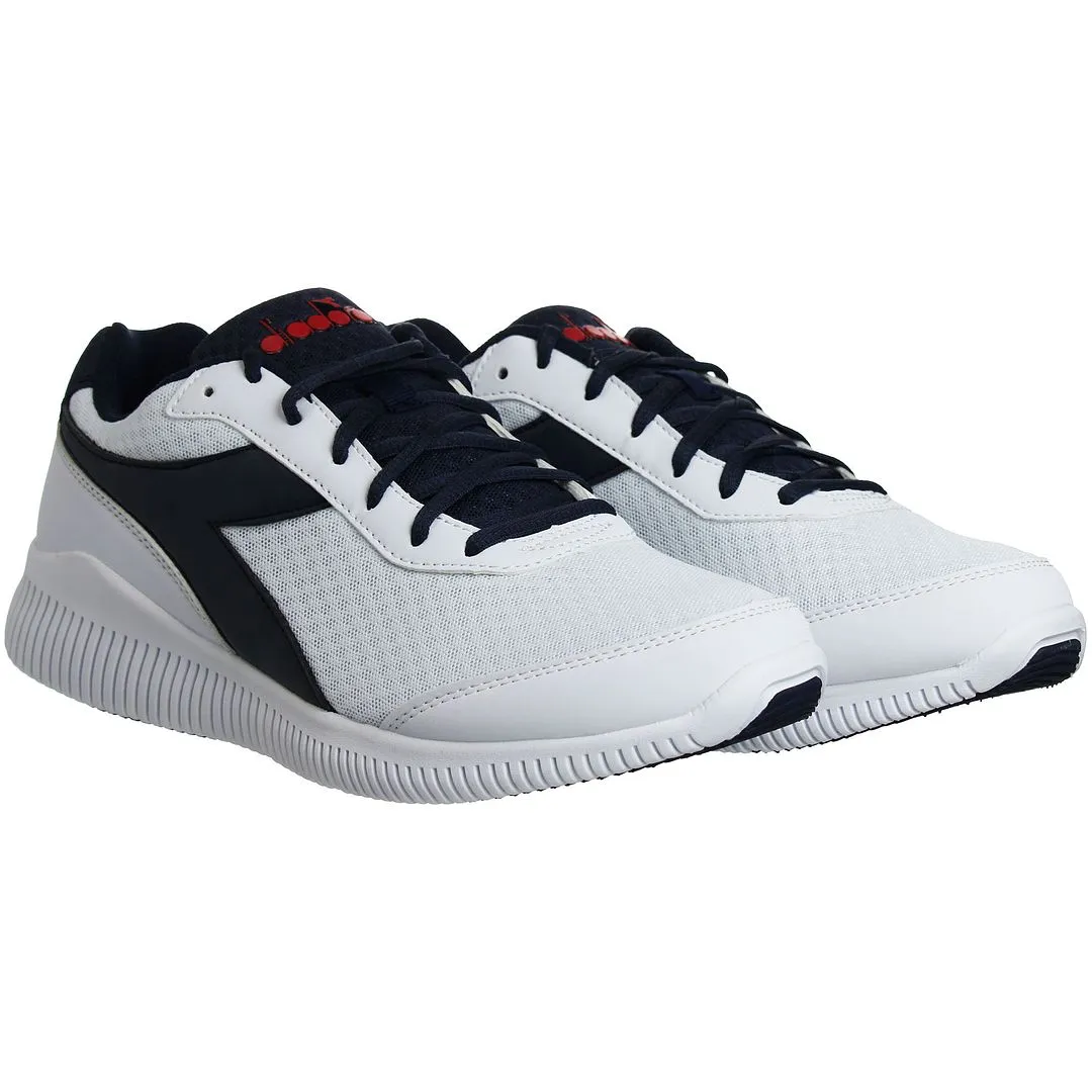 Eagle 3 Lace-Up White Synthetic Running Trainers 2 Eagle 3 Lace-Up White Synthetic Running Trainers