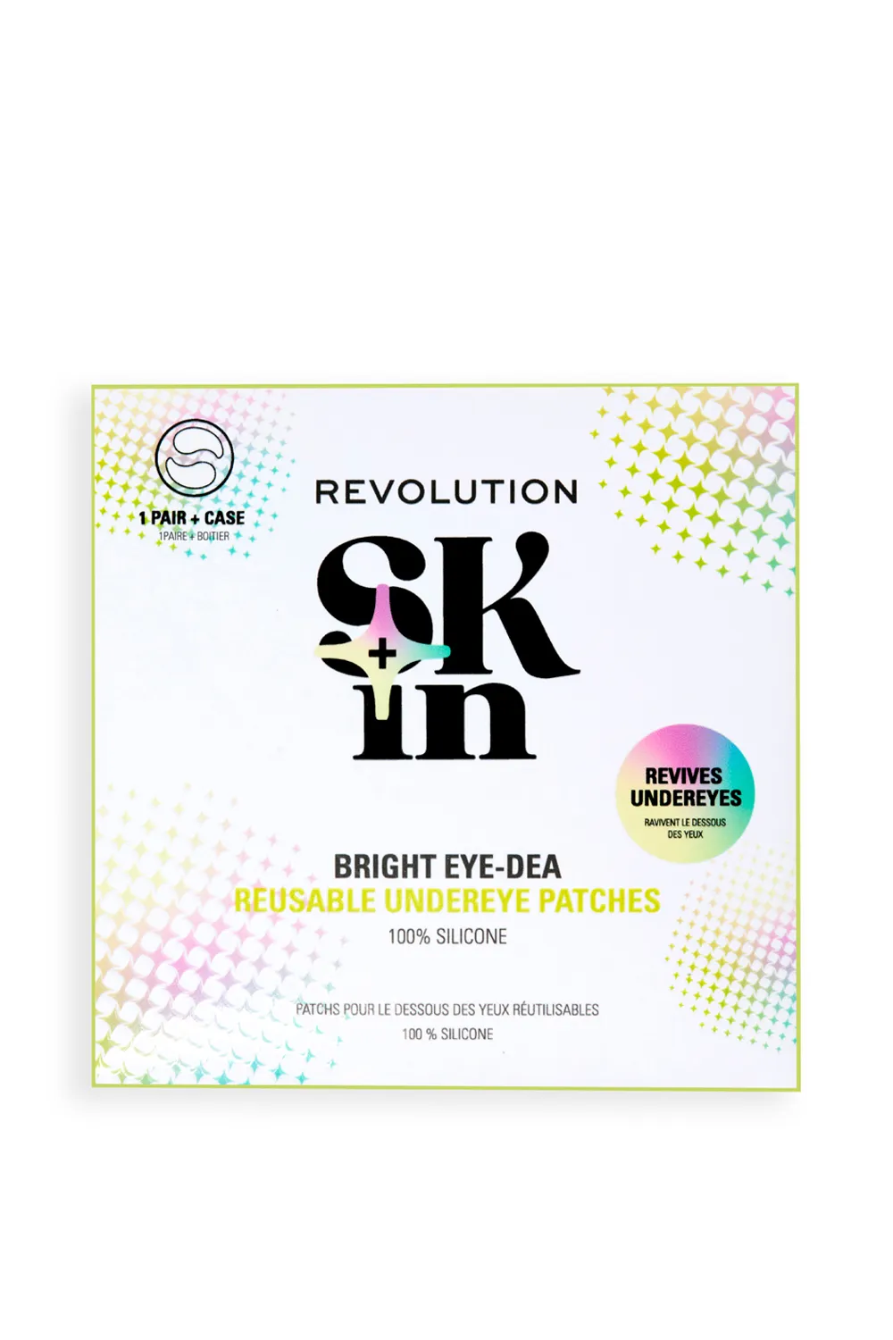 Bright Eye-dea Reusable Silicone Eye Patches - 1 Pair